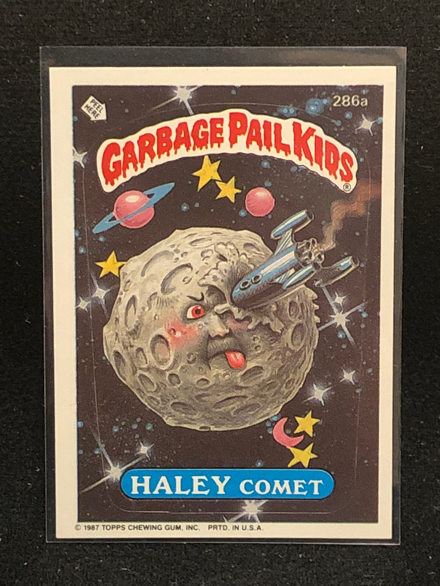 Garbage Pail Kids Original Series 7 (os7) 286a Haley Comet