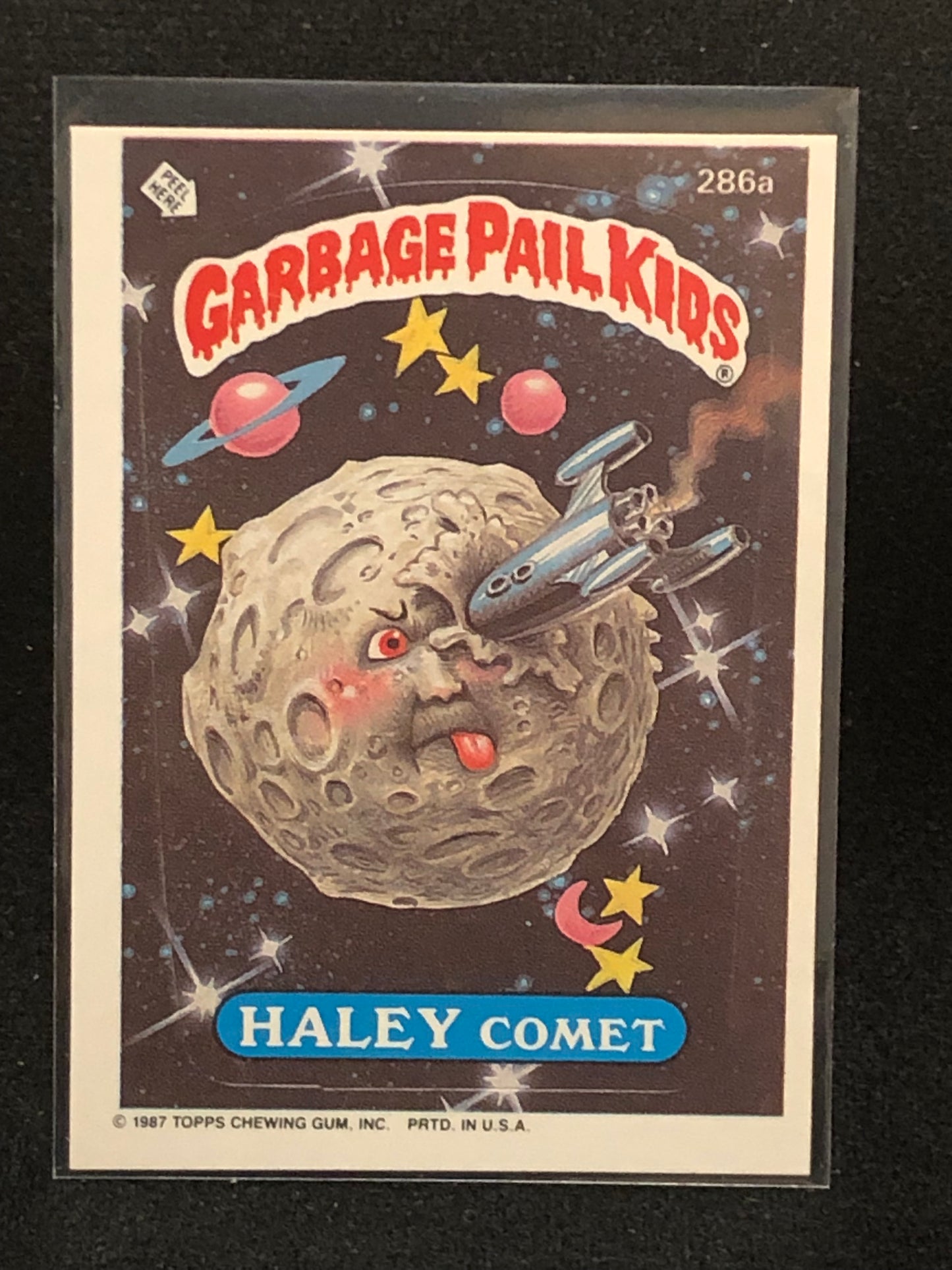 Garbage Pail Kids Original Series 7 (os7) 286a Haley Comet