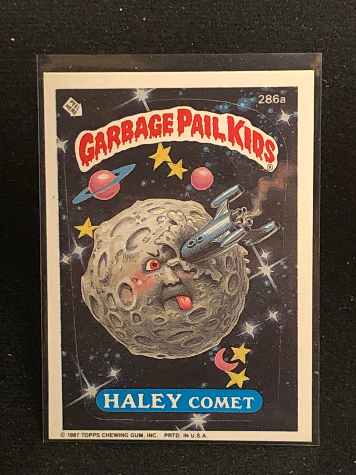 Garbage Pail Kids Original Series 7 (os7) 286a Haley Comet