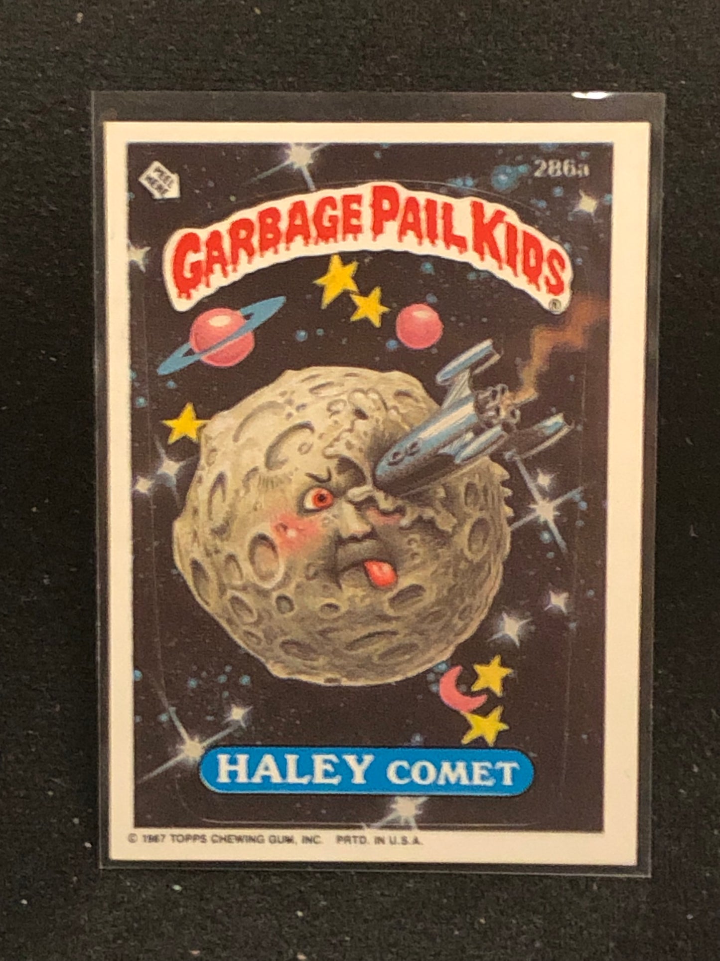 Garbage Pail Kids Original Series 7 (os7) 286a Haley Comet