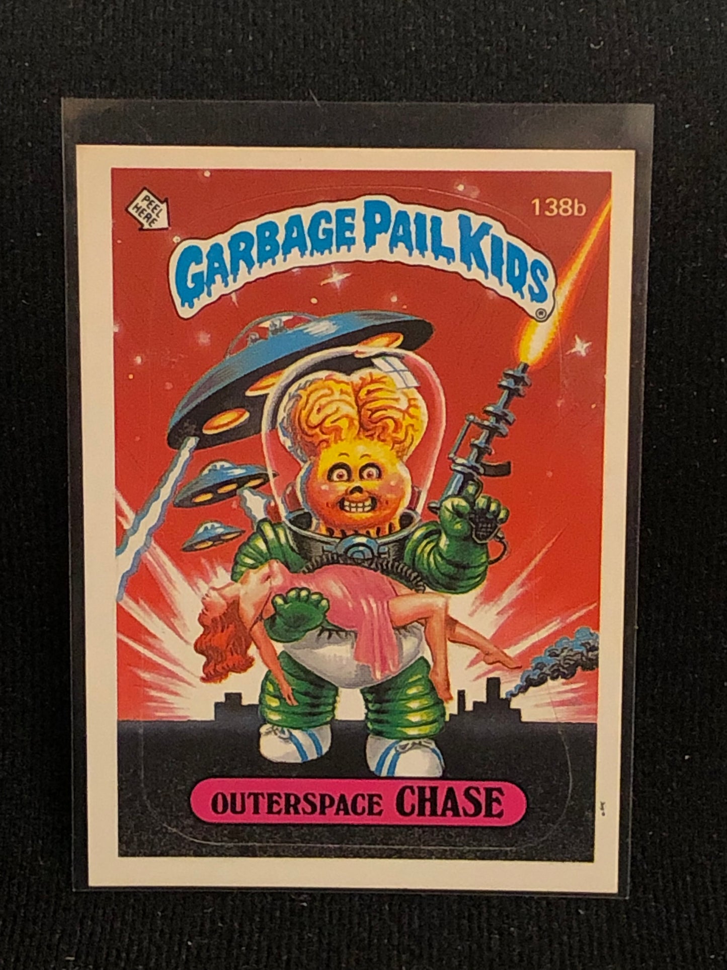 Garbage Pail Kids Original Series 4 (os4) 138b Outerspace Chase