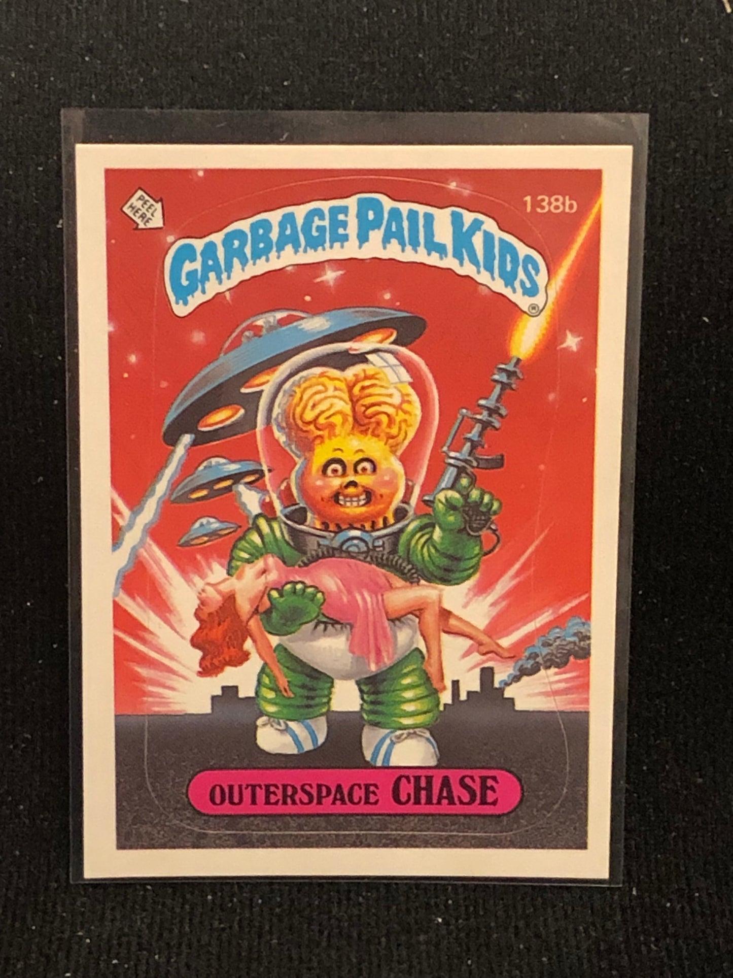 Garbage Pail Kids Original Series 4 (os4) 138b Outerspace Chase