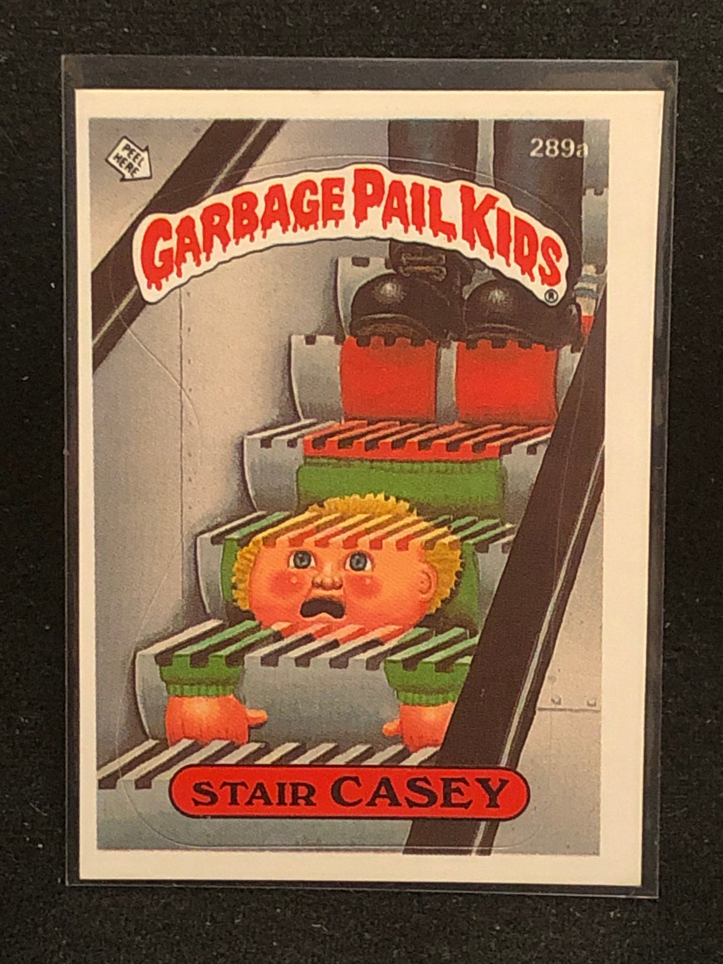 Garbage Pail Kids Original Series 7 (os7) 289a Stair Casey