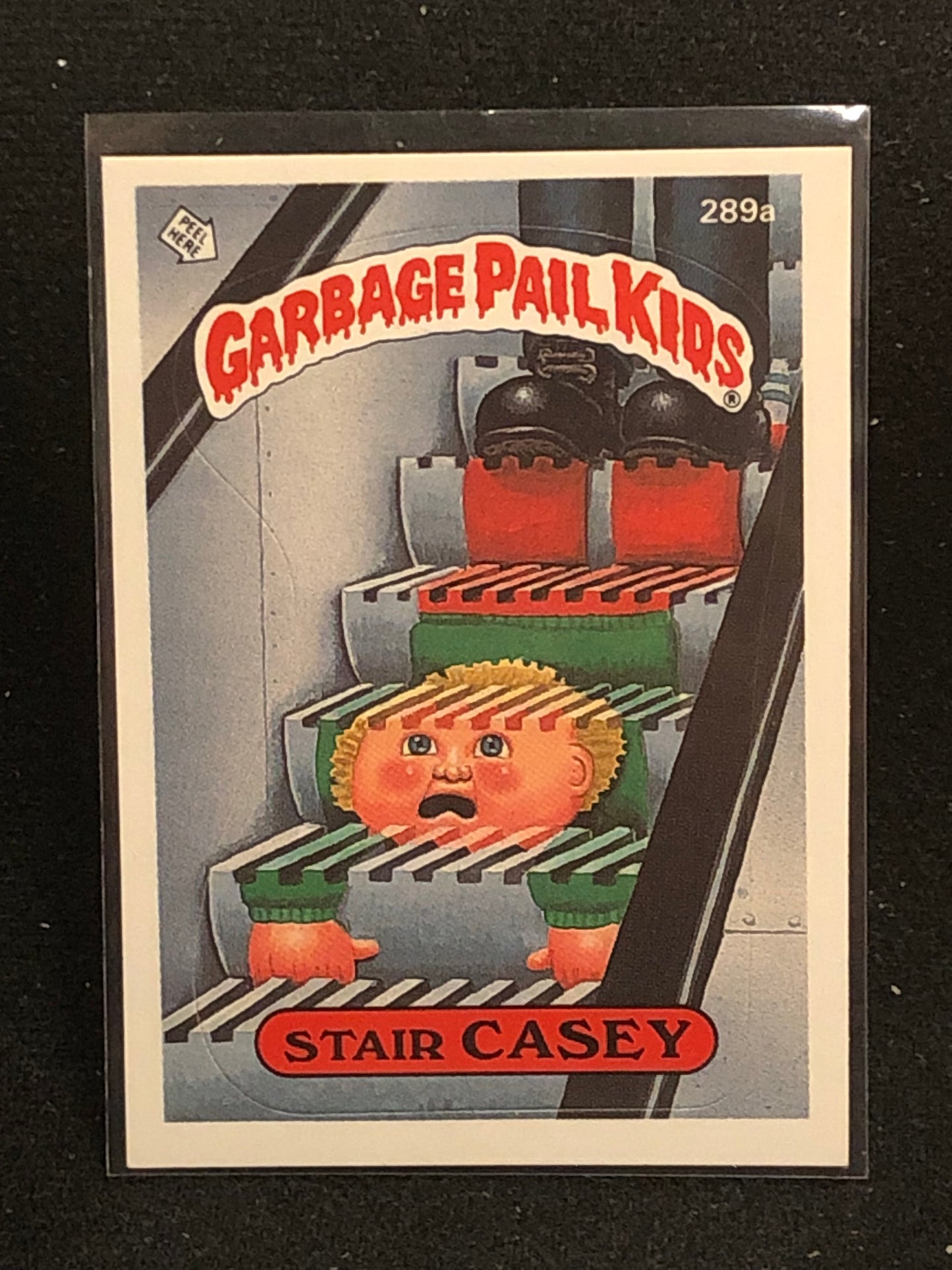 Garbage Pail Kids Original Series 7 (os7) 289a Stair Casey