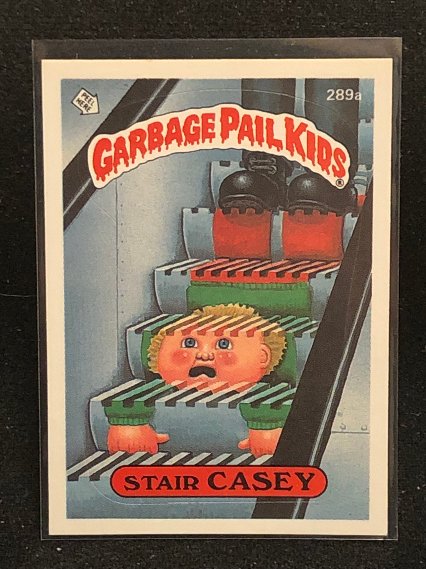 Garbage Pail Kids Original Series 7 (os7) 289a Stair Casey