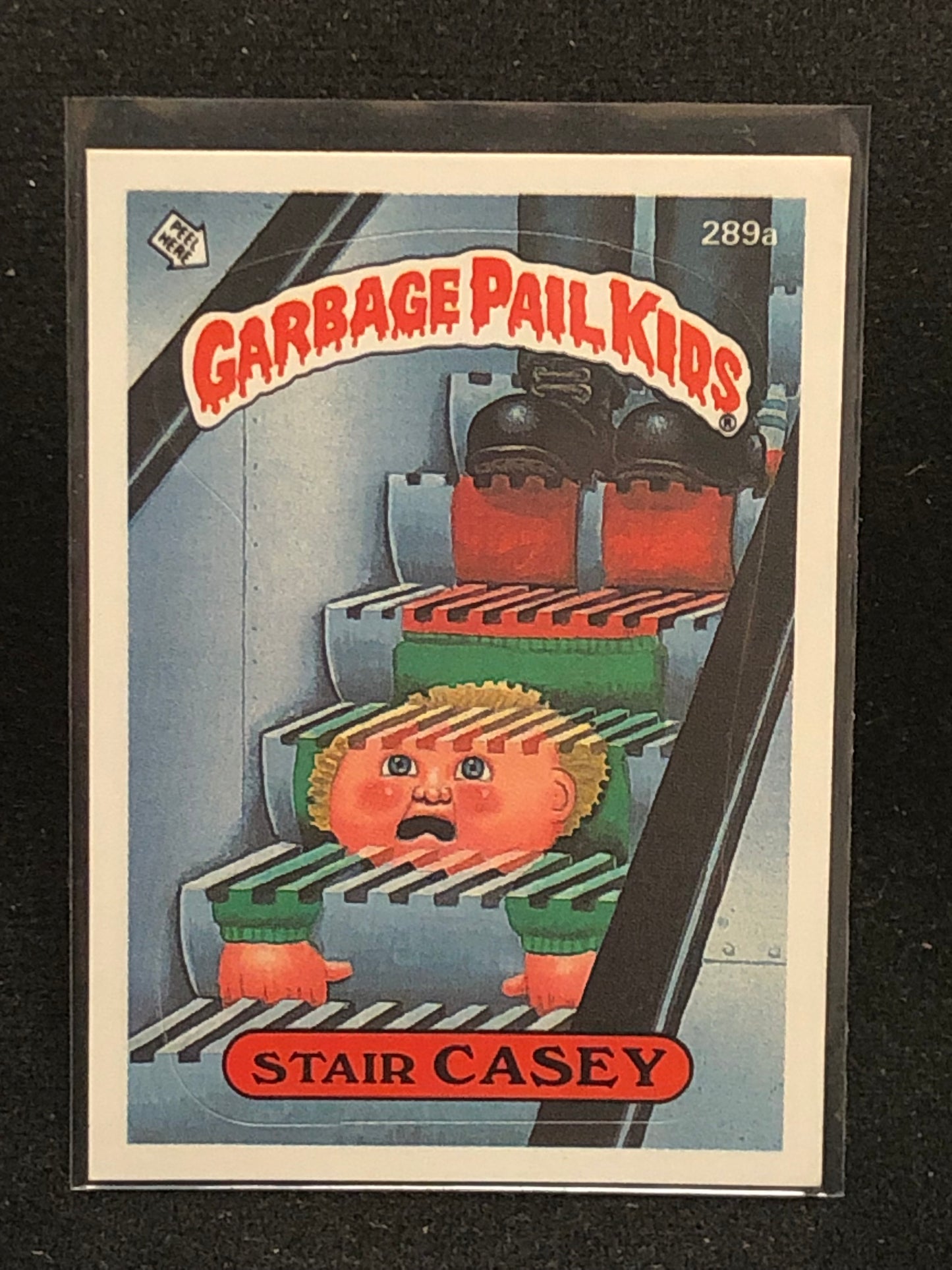 Garbage Pail Kids Original Series 7 (os7) 289a Stair Casey