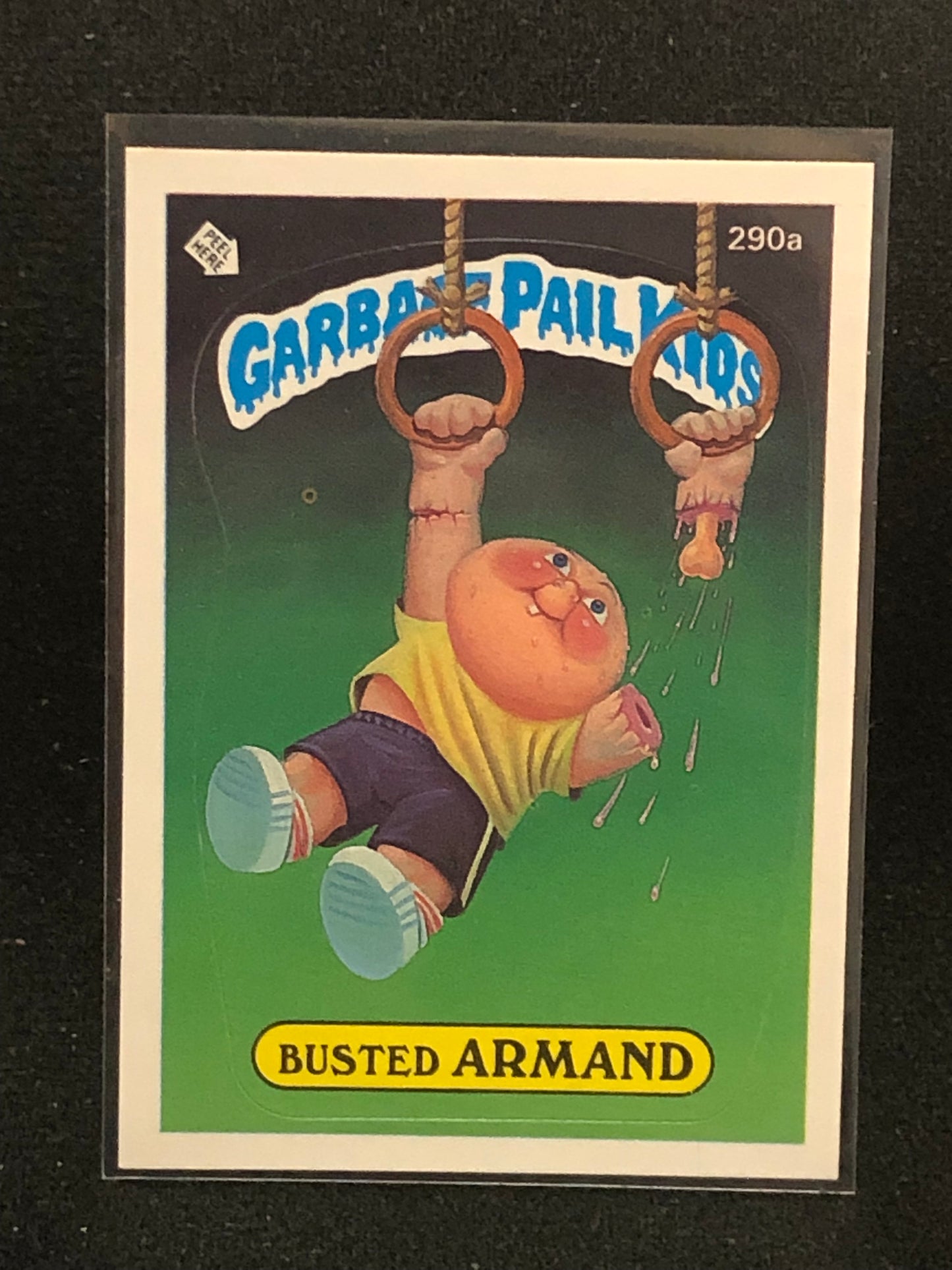 Garbage Pail Kids Original Series 7 (os7) 290a Busted Armand