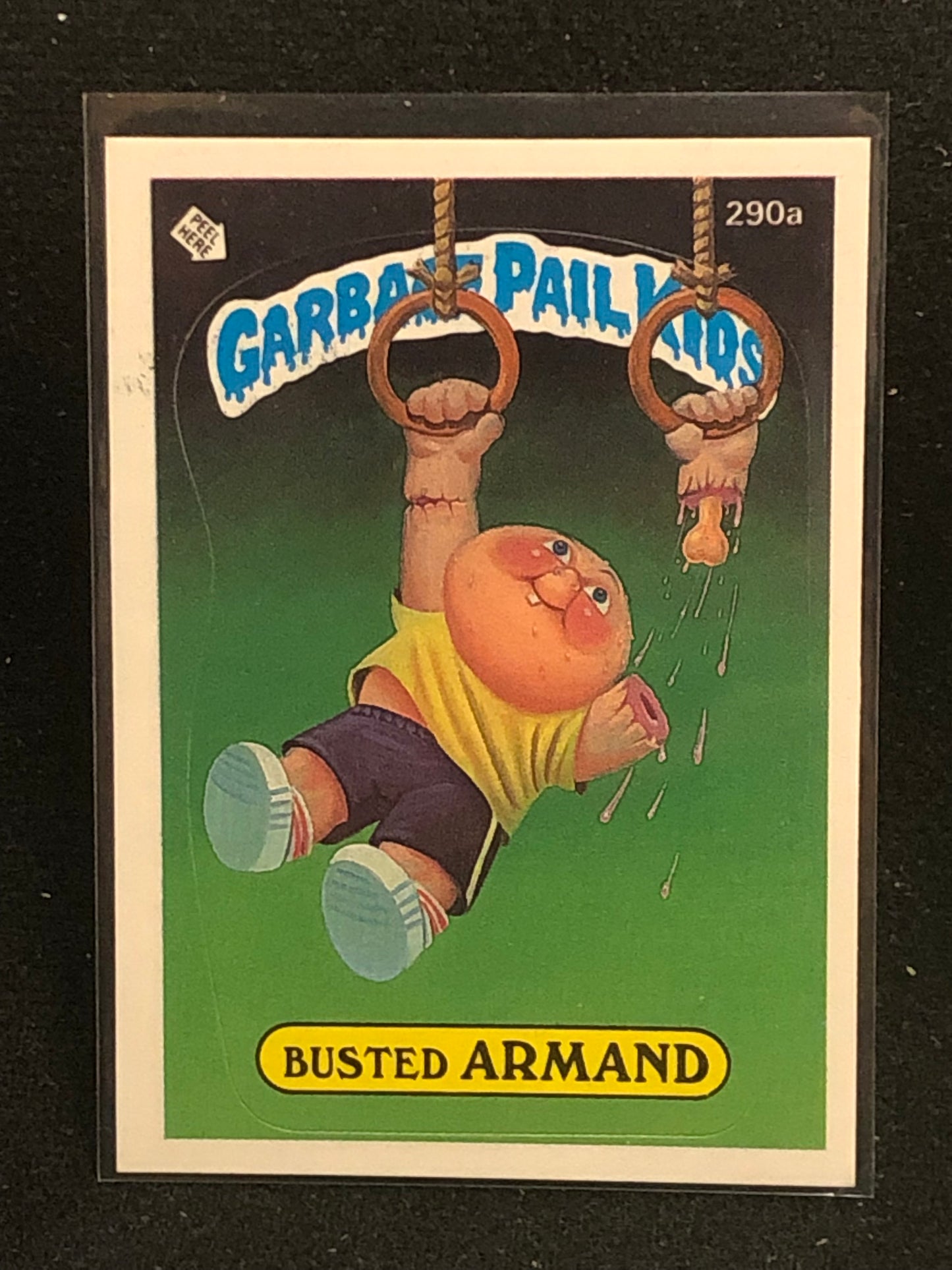 Garbage Pail Kids Original Series 7 (os7) 290a Busted Armand