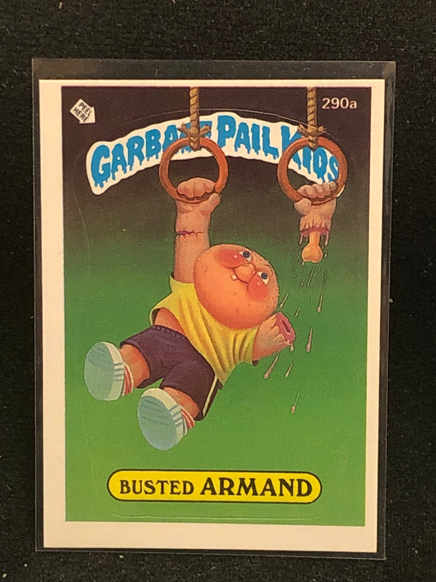 Garbage Pail Kids Original Series 7 (os7) 290a Busted Armand