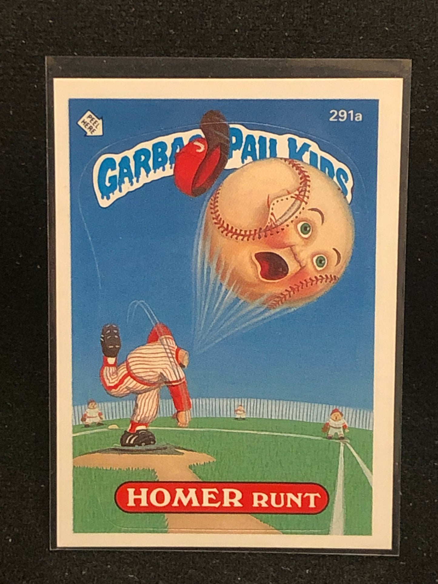 Garbage Pail Kids Original Series 7 (os7) 291a Homer Runt