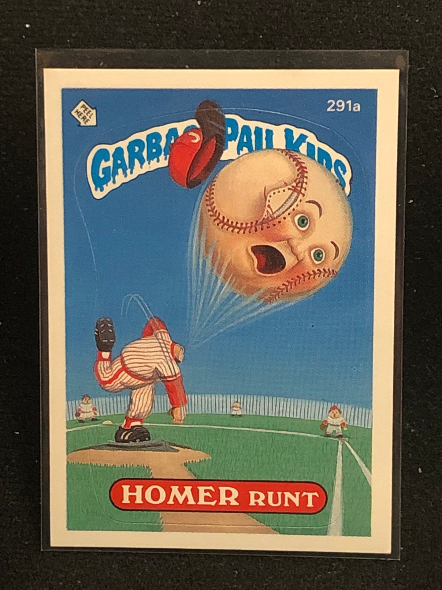 Garbage Pail Kids Original Series 7 (os7) 291a Homer Runt