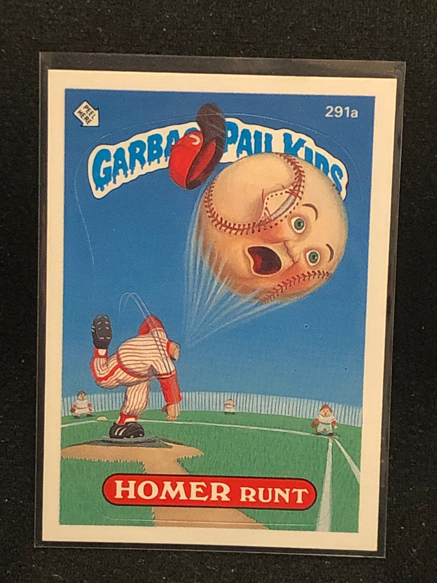 Garbage Pail Kids Original Series 7 (os7) 291a Homer Runt