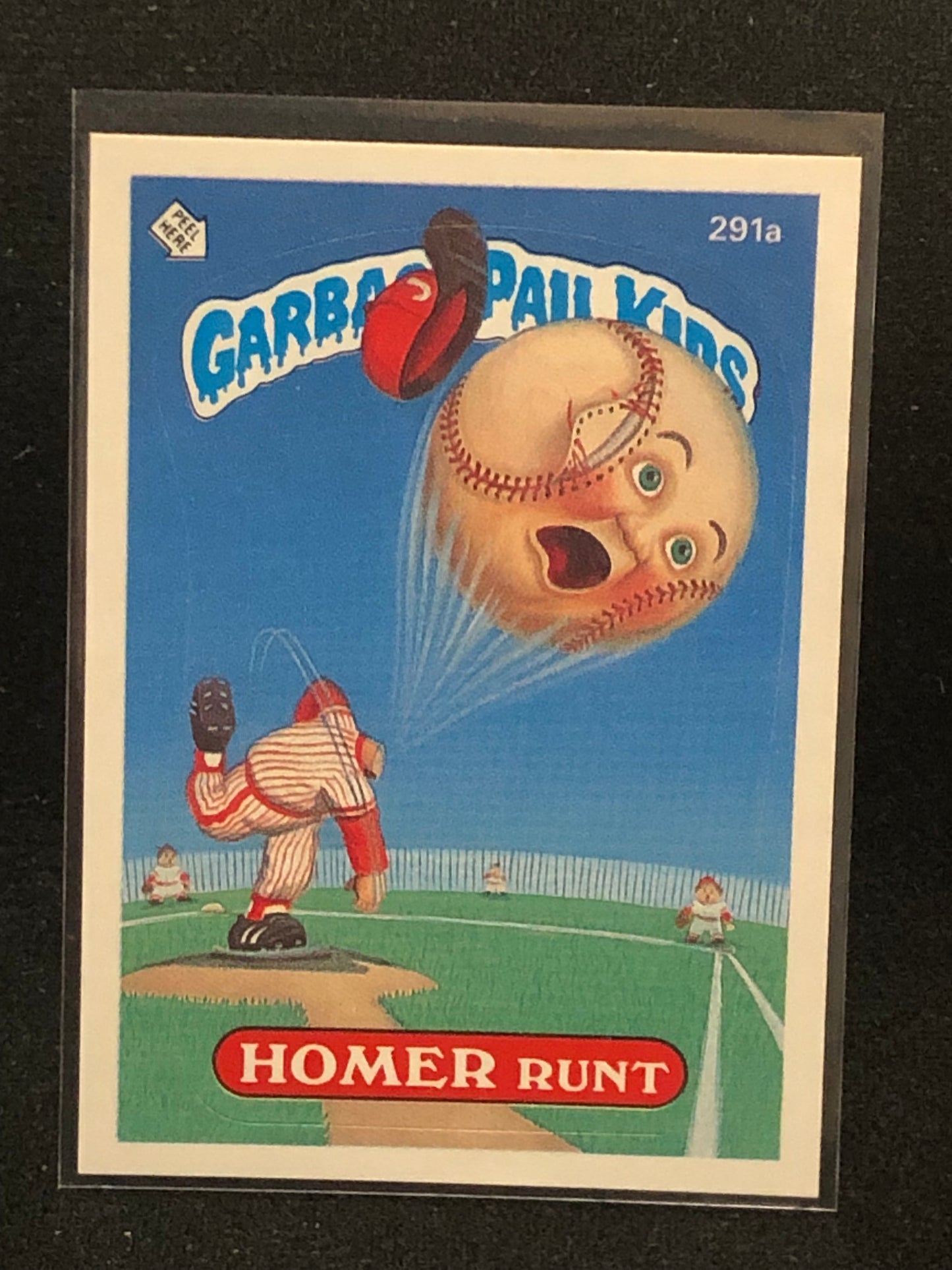 Garbage Pail Kids Original Series 7 (os7) 291a Homer Runt