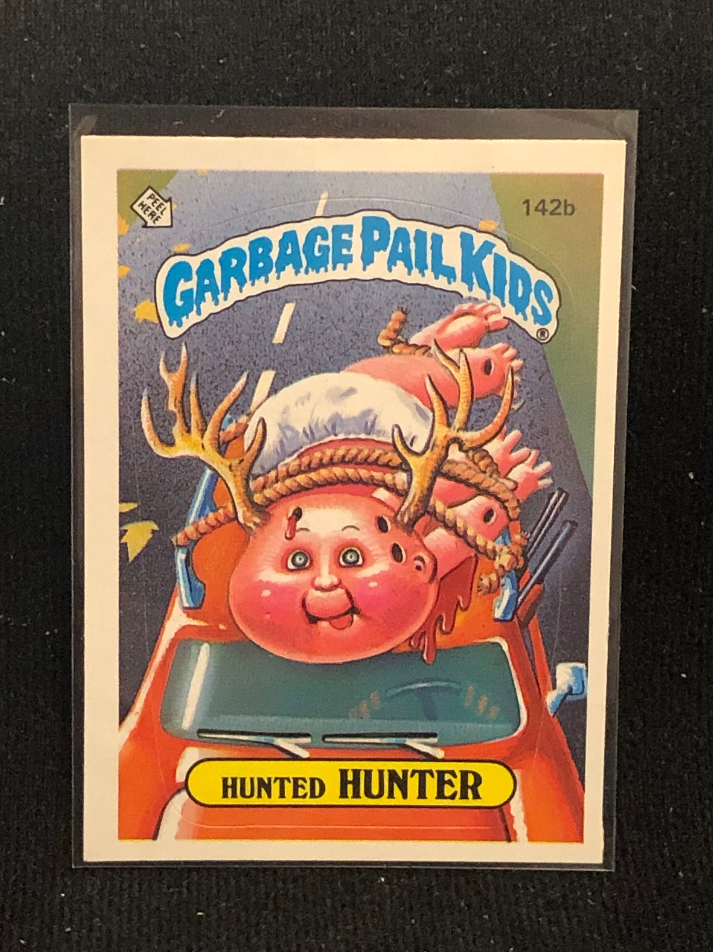 Garbage Pail Kids Original Series 4 (os4) 142b Hunted Hunter