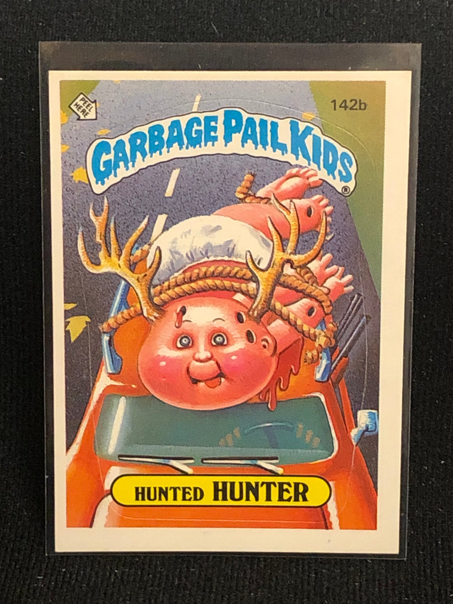 Garbage Pail Kids Original Series 4 (os4) 142b Hunted Hunter