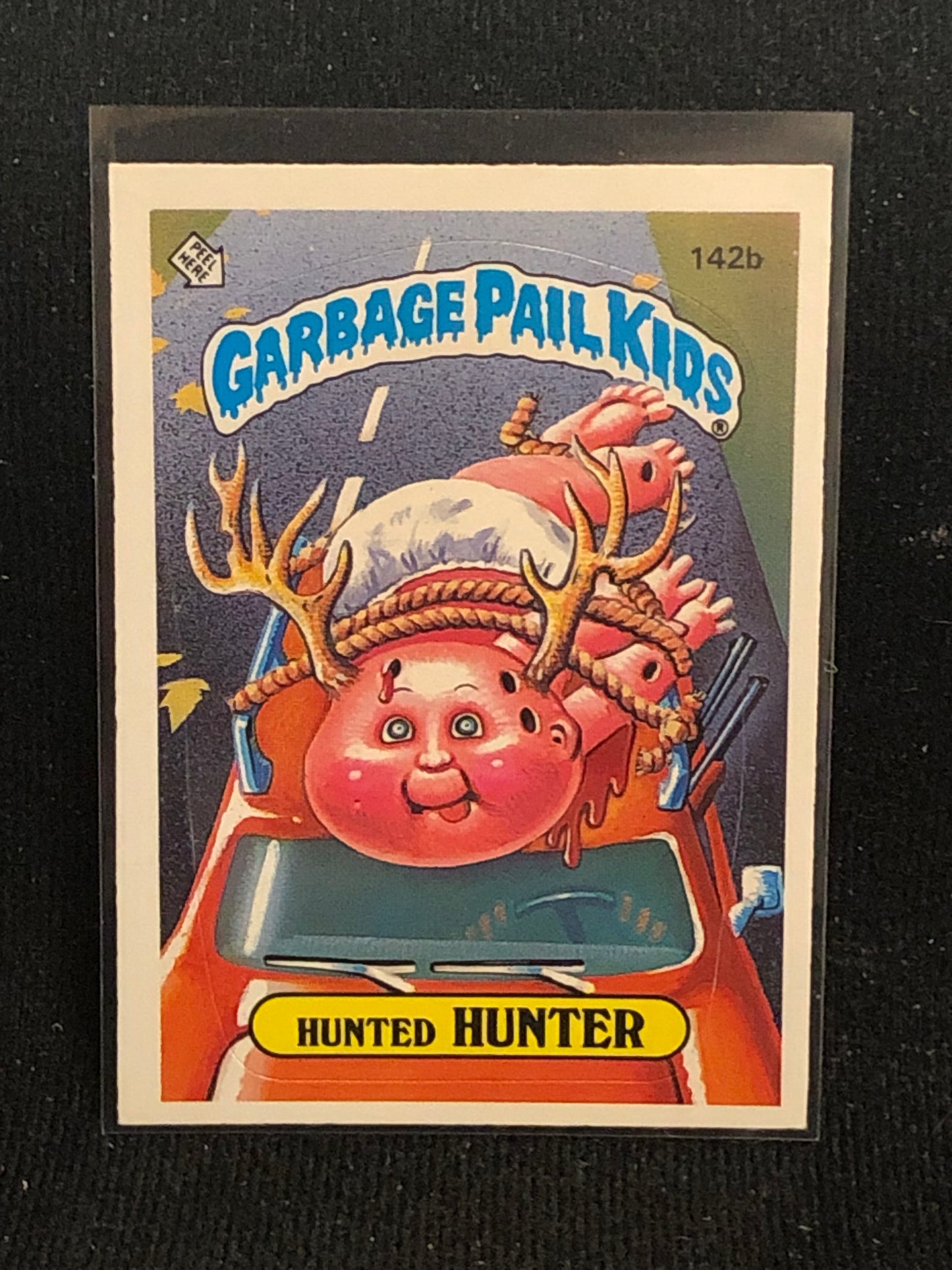 Garbage Pail Kids Original Series 4 (os4) 142b Hunted Hunter