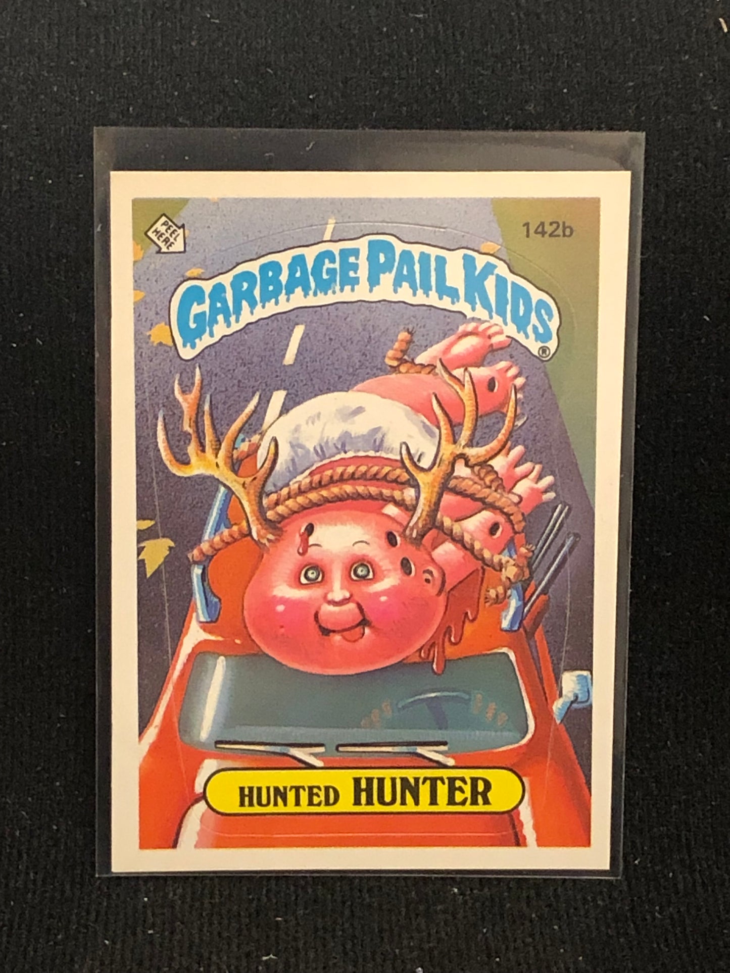 Garbage Pail Kids Original Series 4 (os4) 142b Hunted Hunter