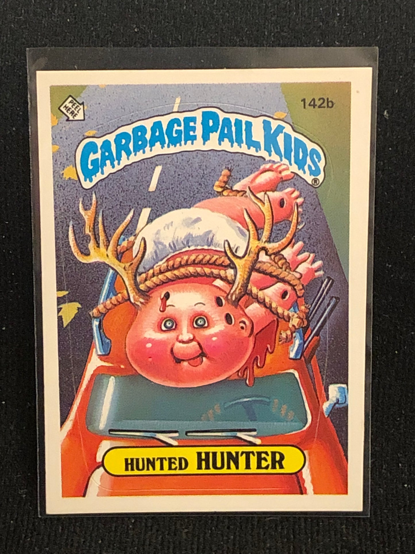 Garbage Pail Kids Original Series 4 (os4) 142b Hunted Hunter