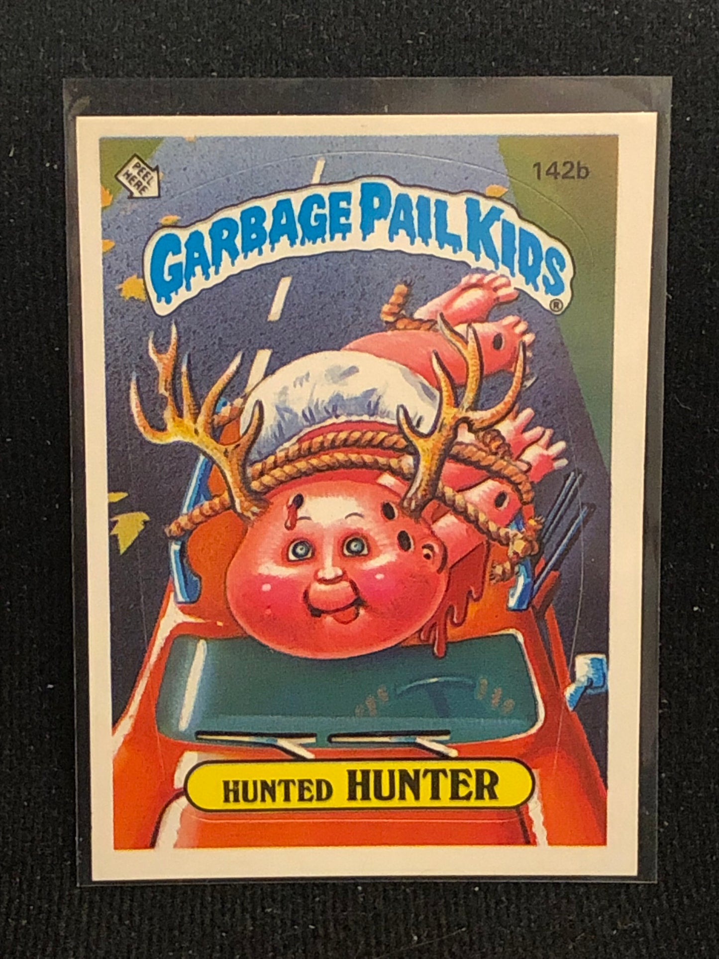 Garbage Pail Kids Original Series 4 (os4) 142b Hunted Hunter