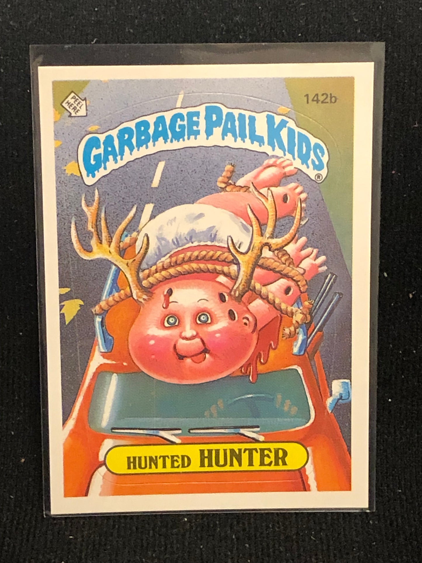 Garbage Pail Kids Original Series 4 (os4) 142b Hunted Hunter