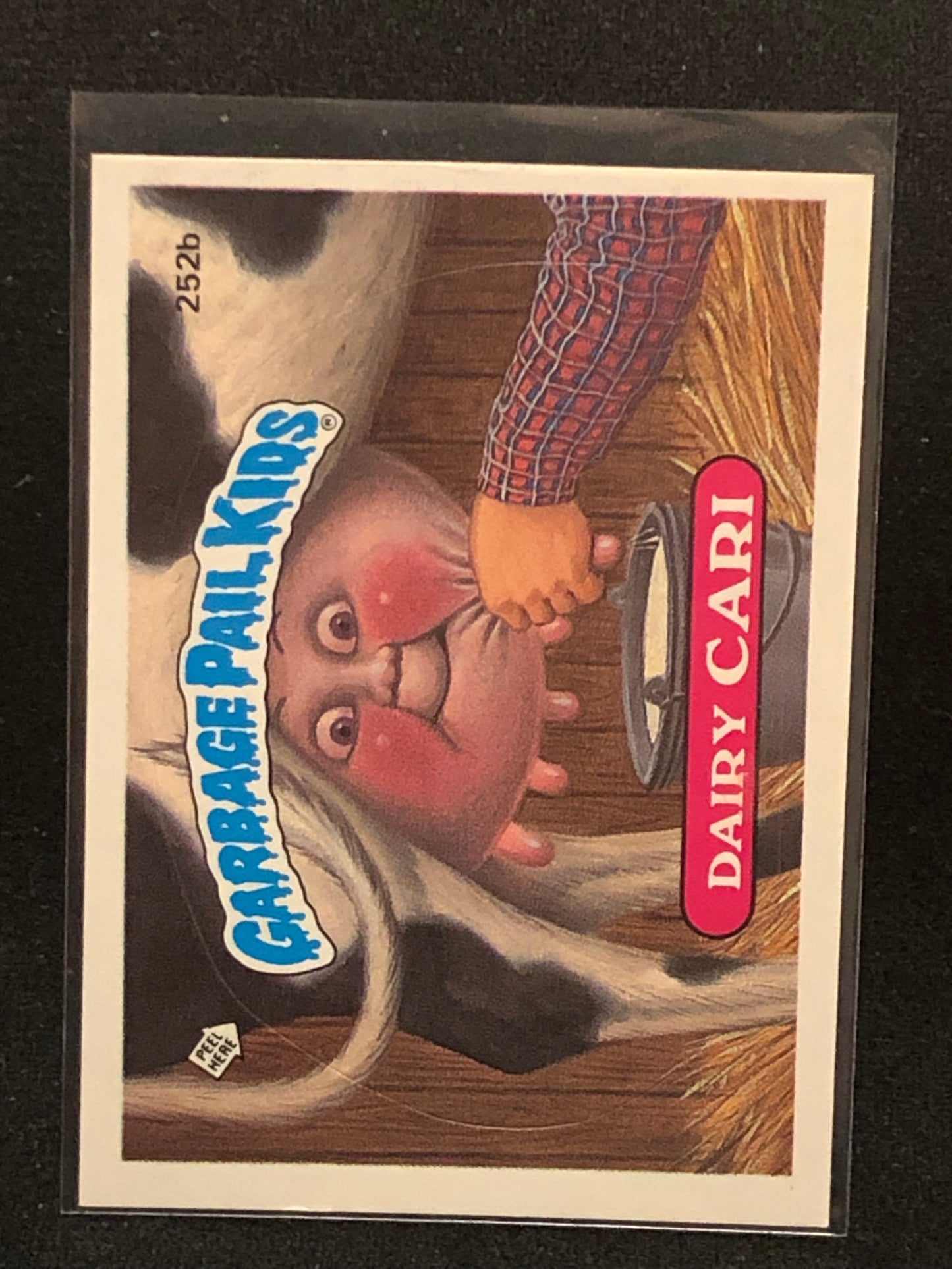 Garbage Pail Kids Original Series 7 (os7) 252b Dairy Cari