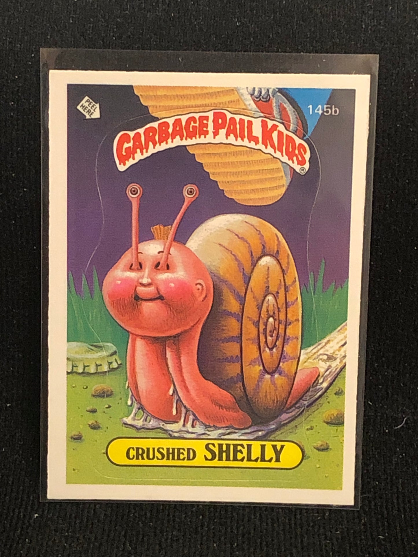 Garbage Pail Kids Original Series 4 (os4) 145b Crushed Shelly