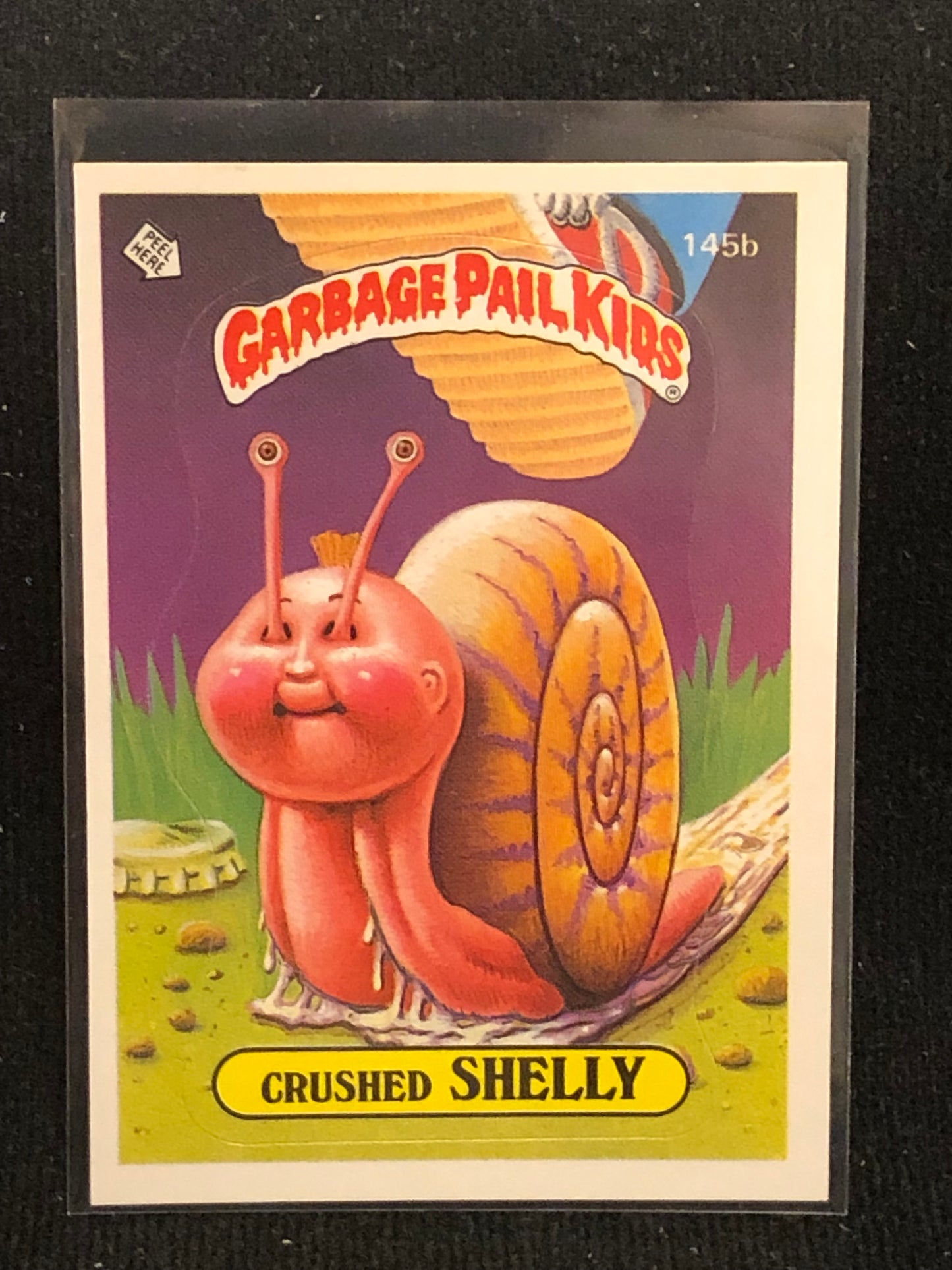 Garbage Pail Kids Original Series 4 (os4) 145b Crushed Shelly