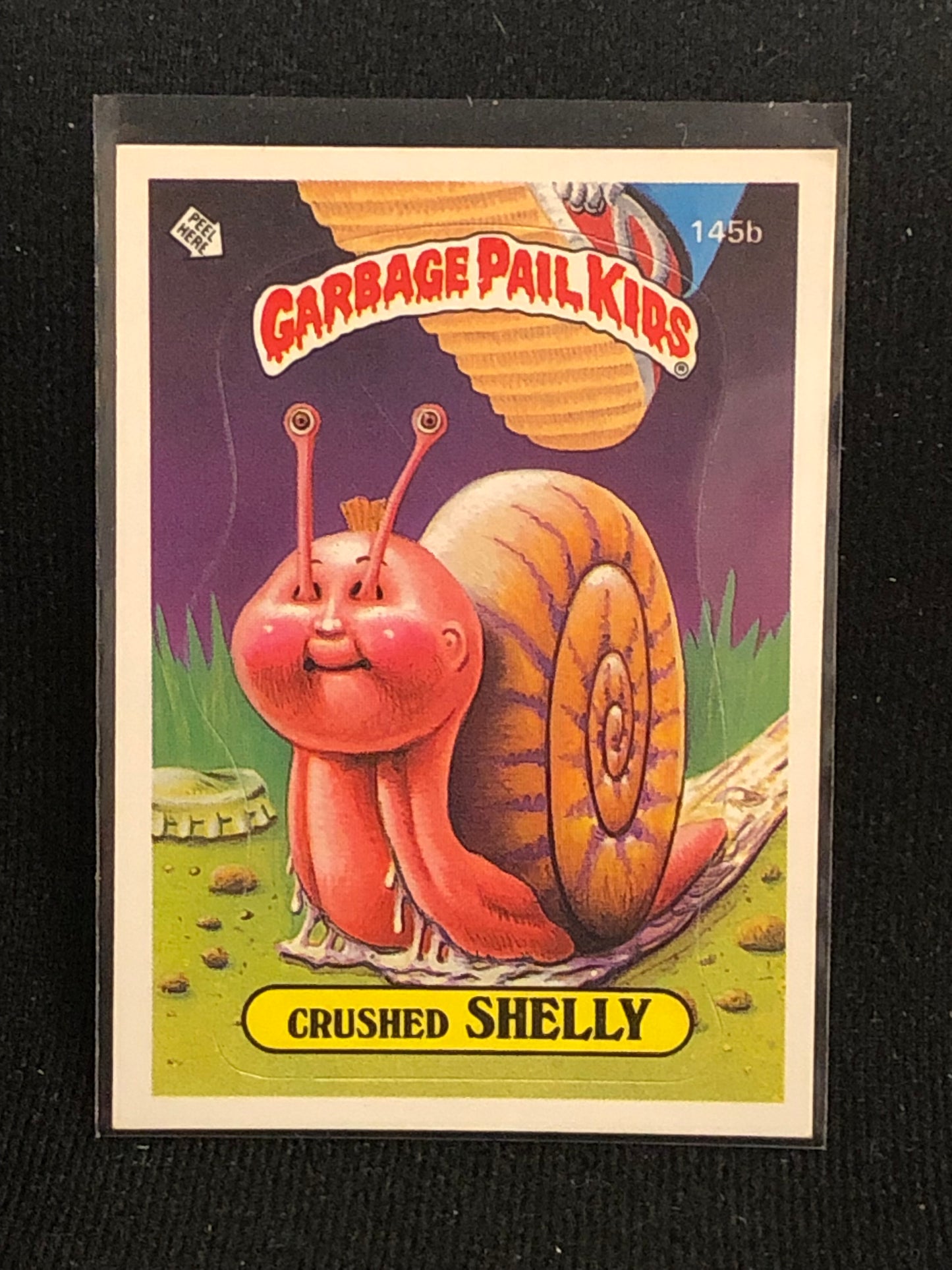 Garbage Pail Kids Original Series 4 (os4) 145b Crushed Shelly