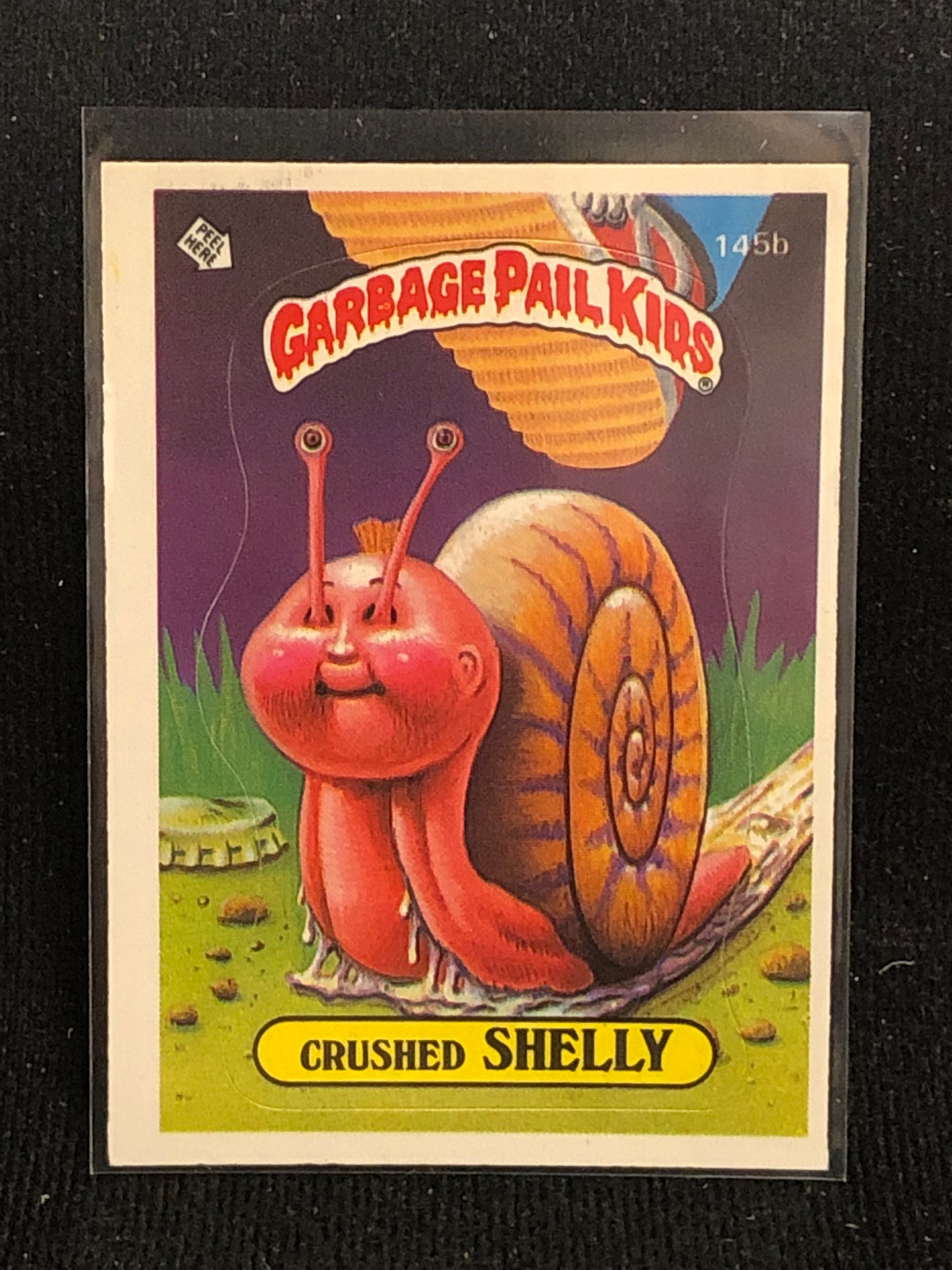 Garbage Pail Kids Original Series 4 (os4) 145b Crushed Shelly