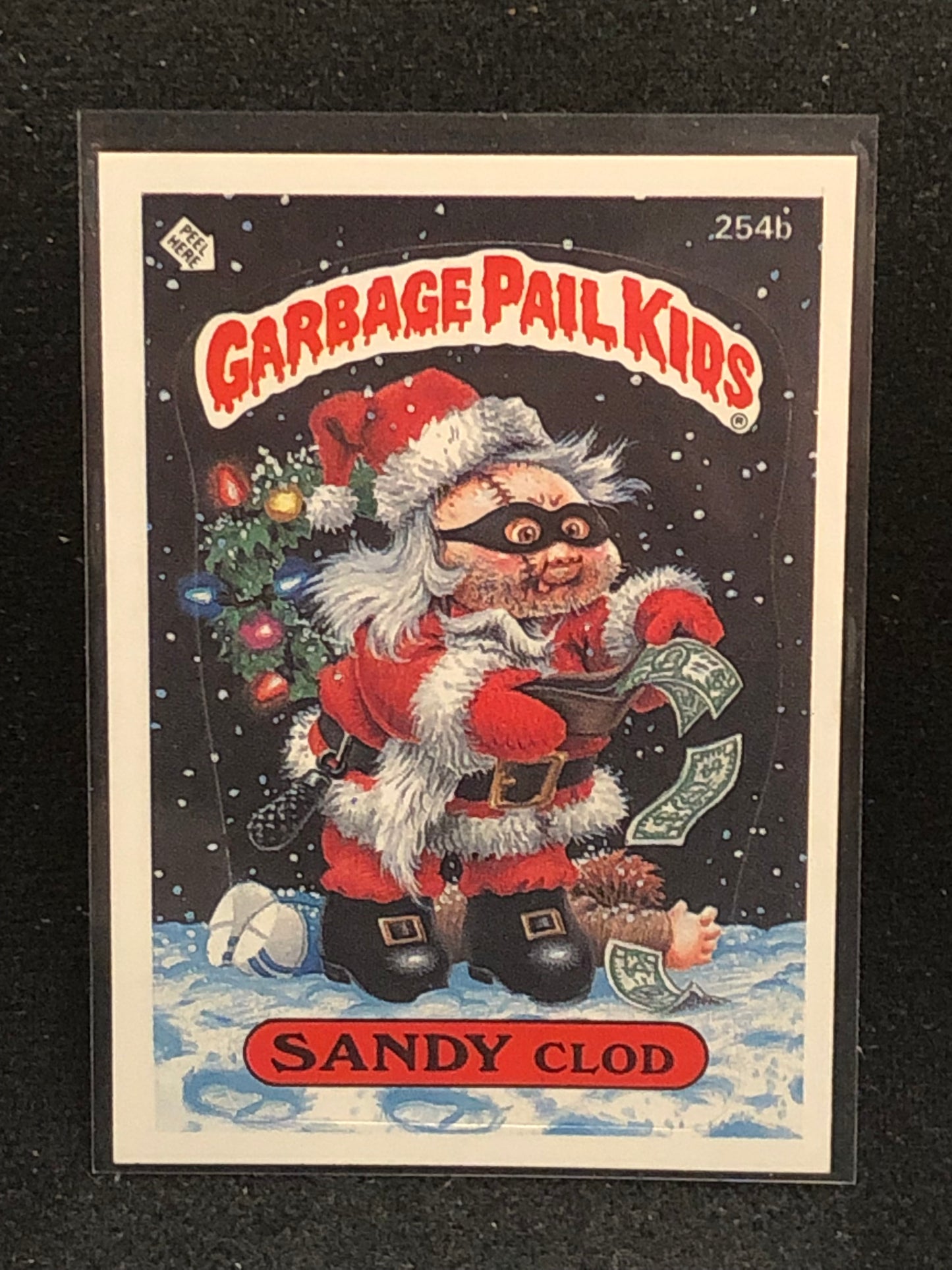 Garbage Pail Kids Original Series 7 (os7) 254b Sandy Clod