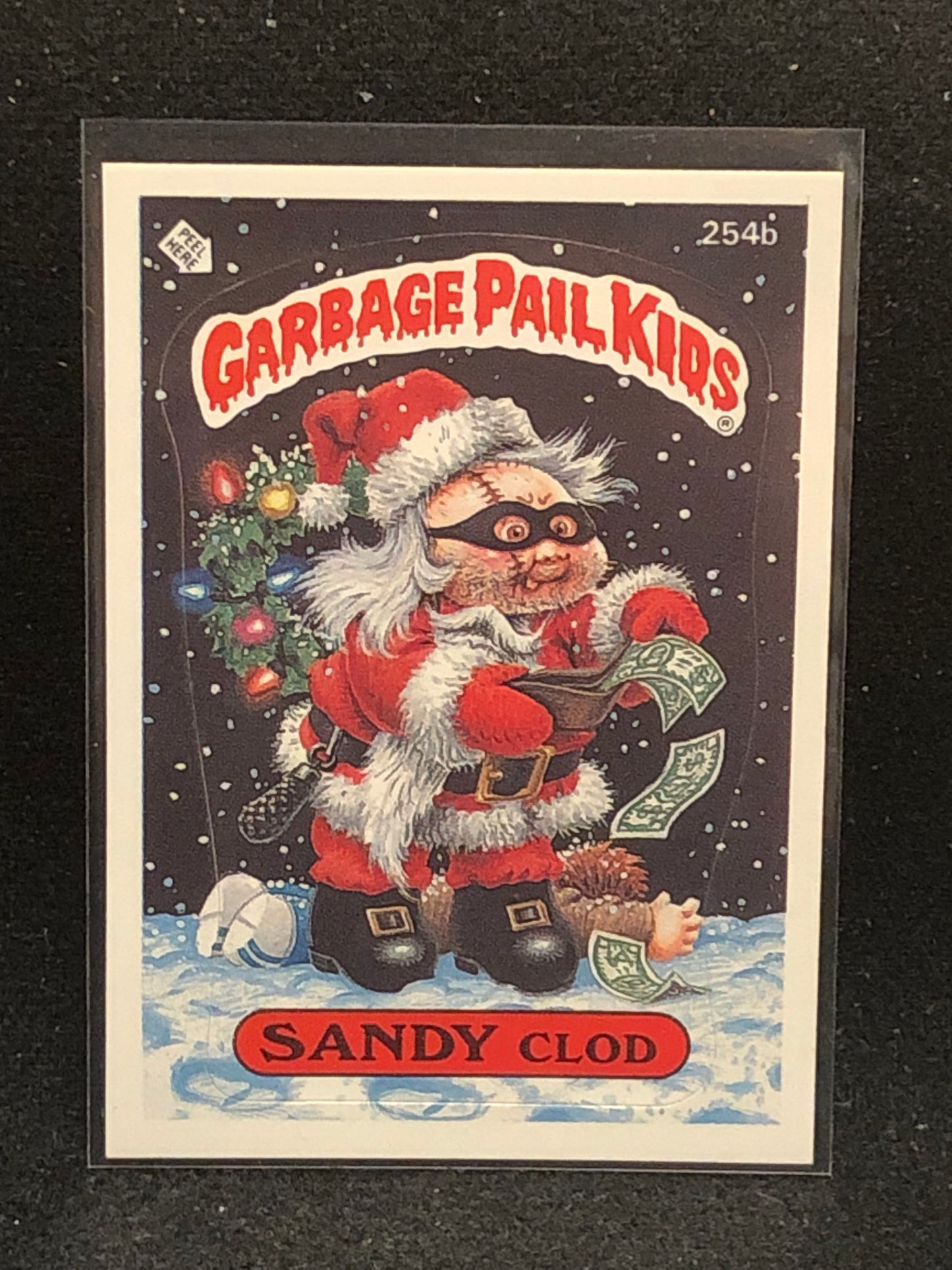 Garbage Pail Kids Original Series 7 (os7) 254b Sandy Clod