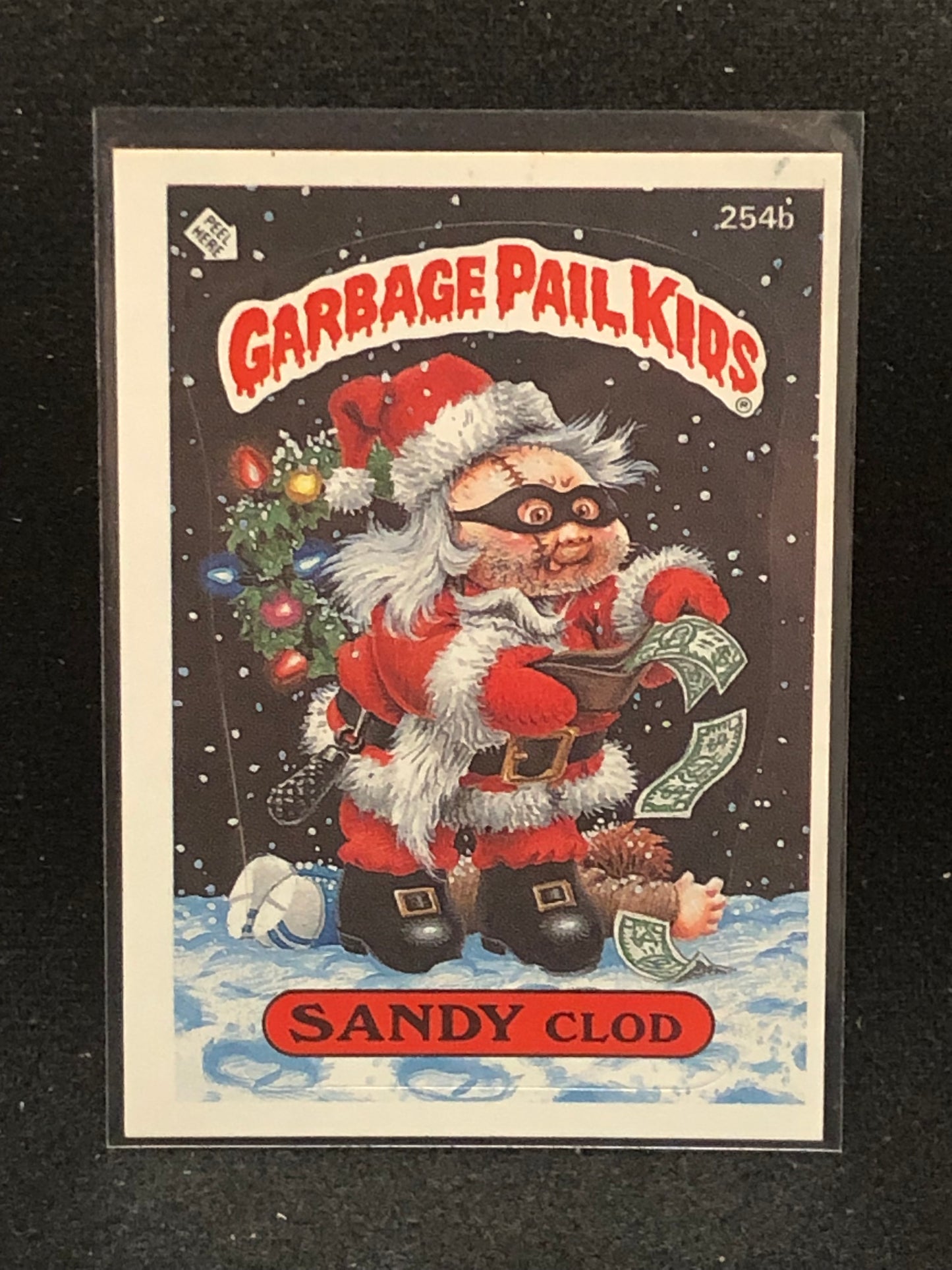 Garbage Pail Kids Original Series 7 (os7) 254b Sandy Clod