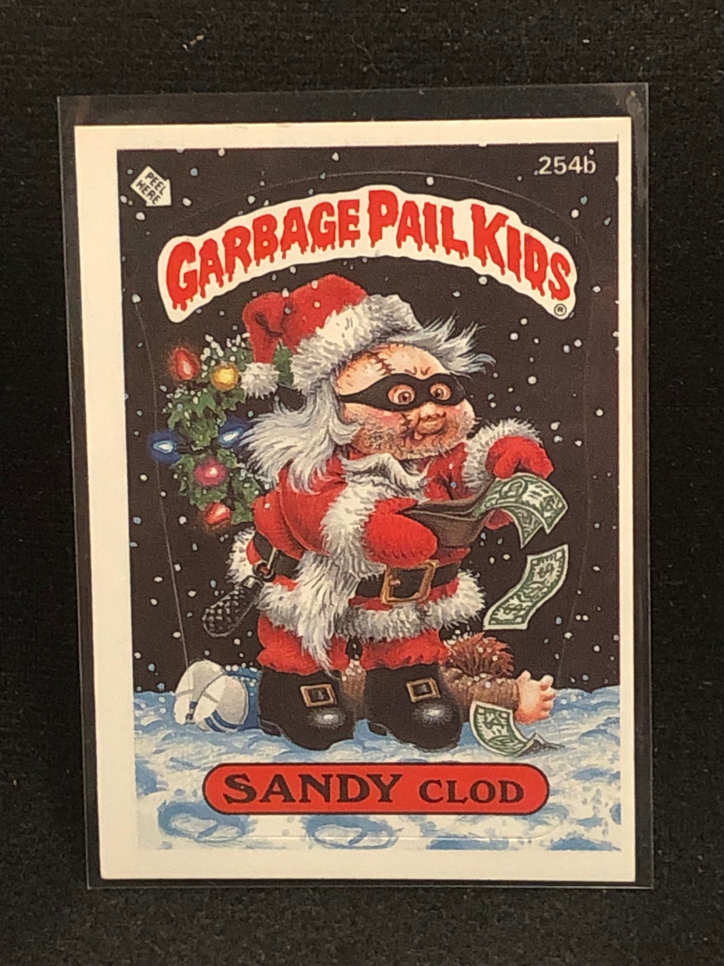 Garbage Pail Kids Original Series 7 (os7) 254b Sandy Clod