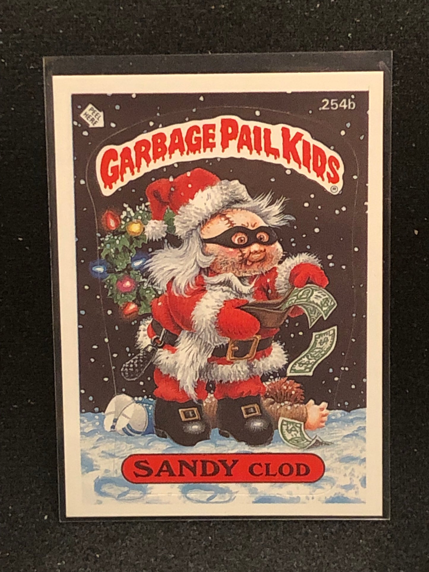 Garbage Pail Kids Original Series 7 (os7) 254b Sandy Clod