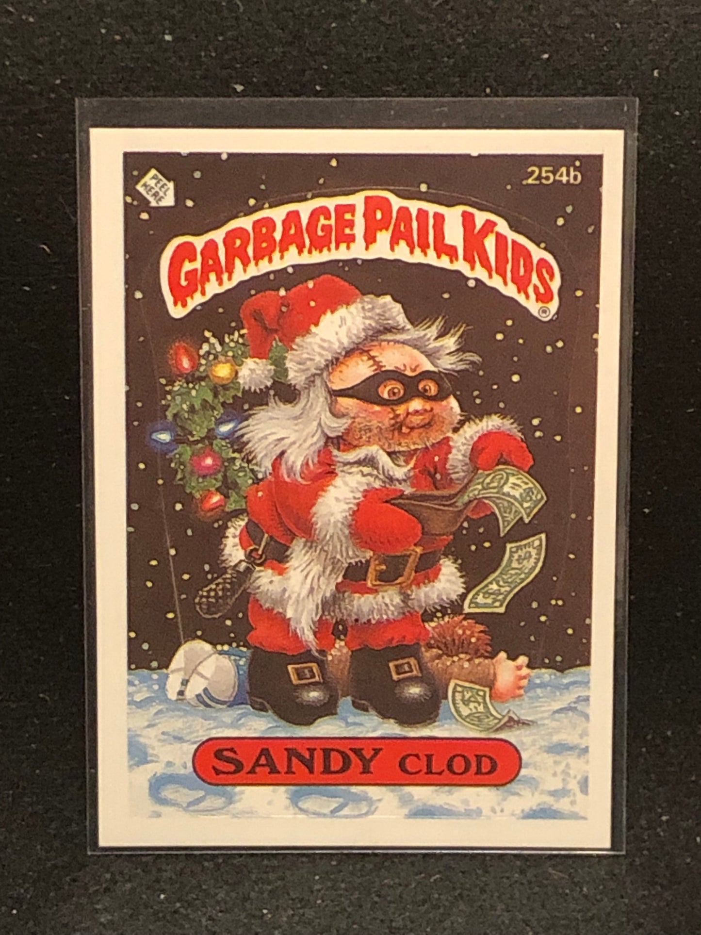 Garbage Pail Kids Original Series 7 (os7) 254b Sandy Clod