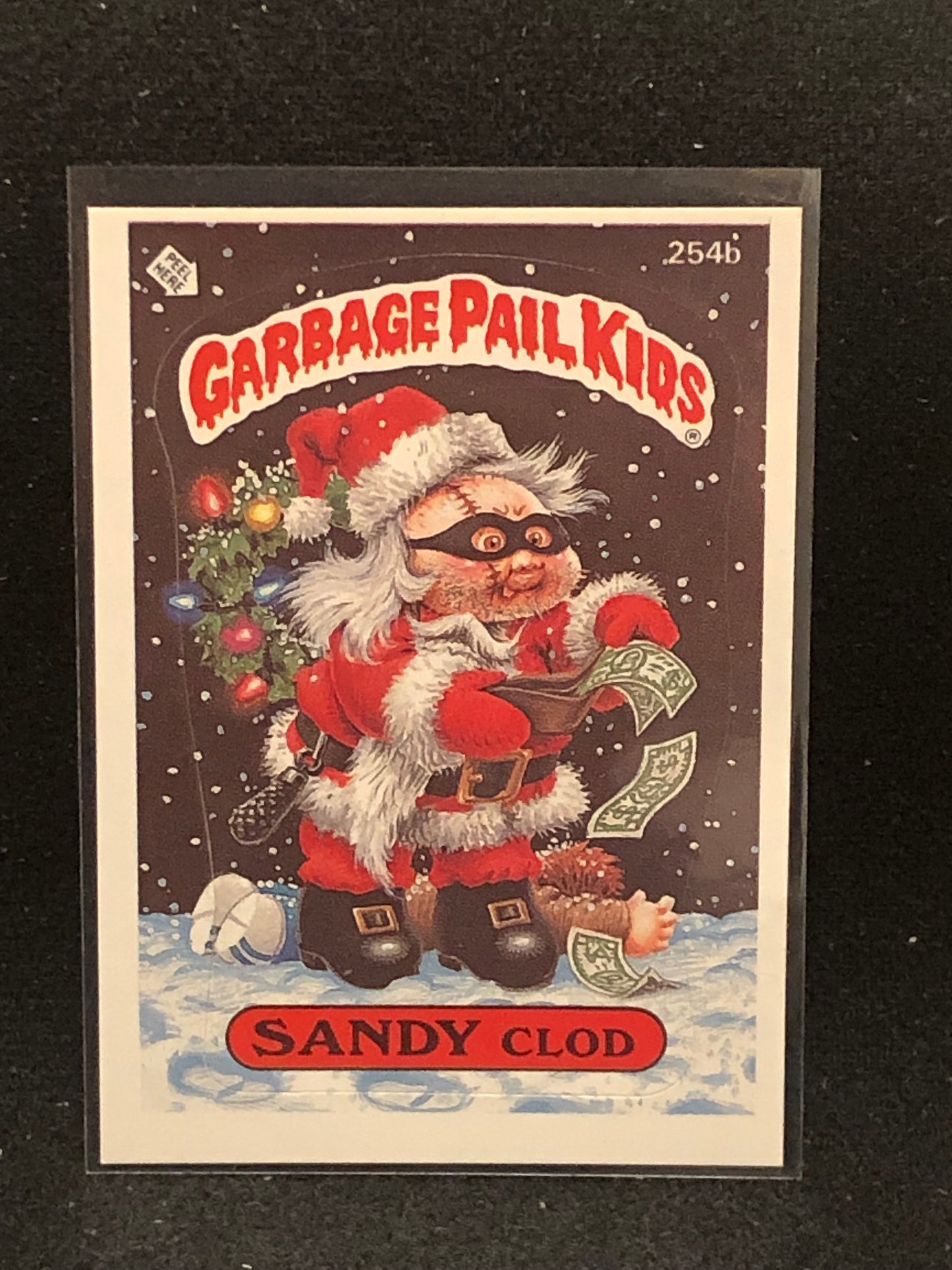 Garbage Pail Kids Original Series 7 (os7) 254b Sandy Clod