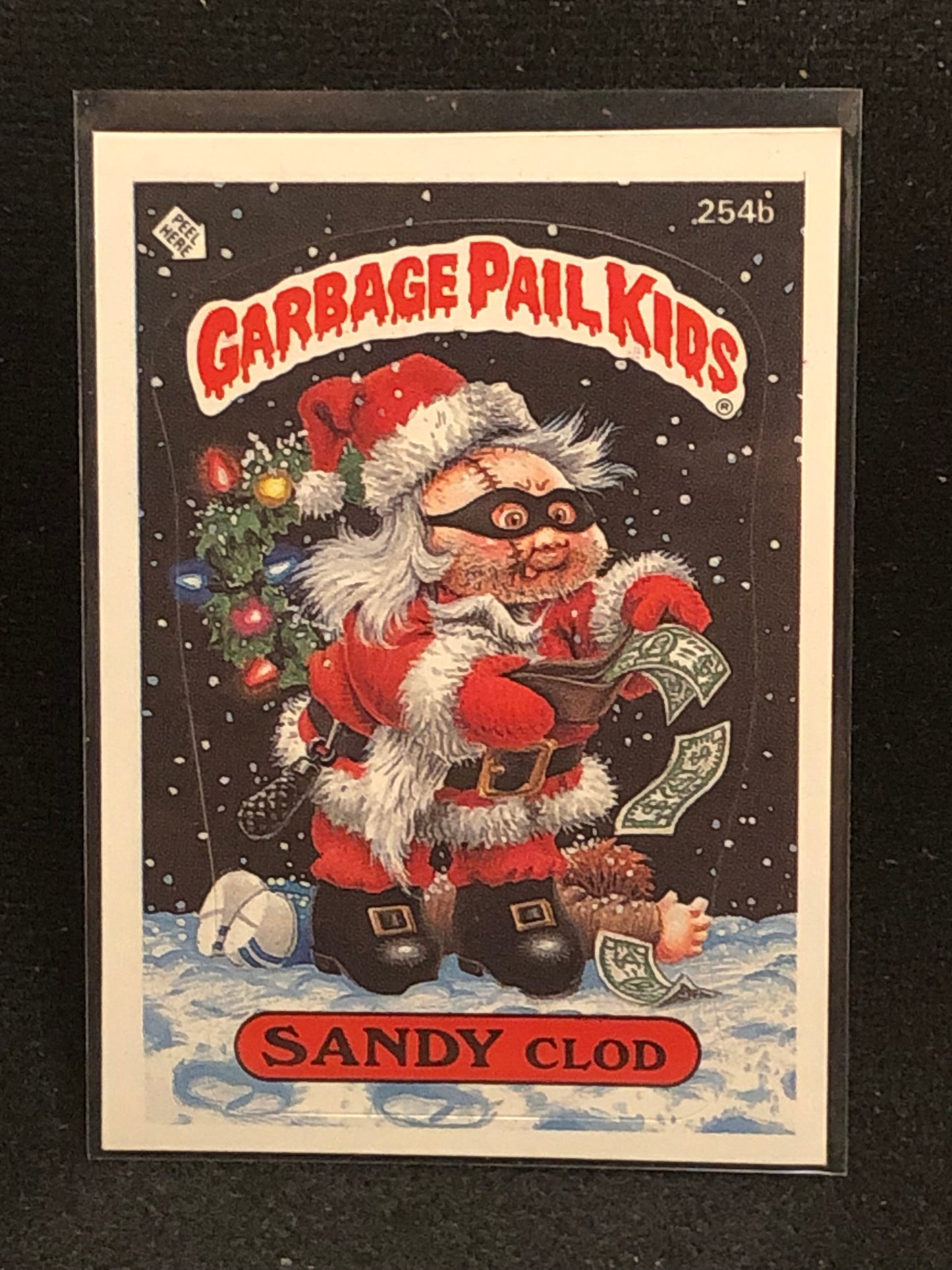 Garbage Pail Kids Original Series 7 (os7) 254b Sandy Clod