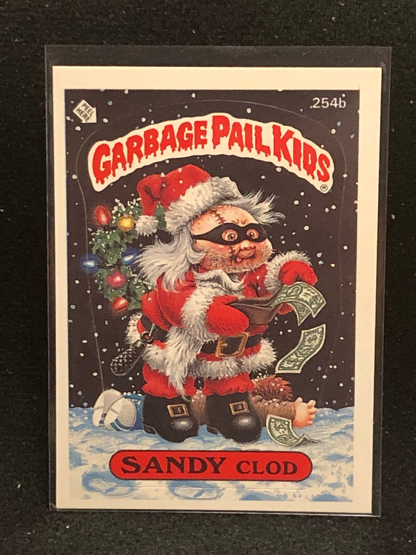 Garbage Pail Kids Original Series 7 (os7) 254b Sandy Clod