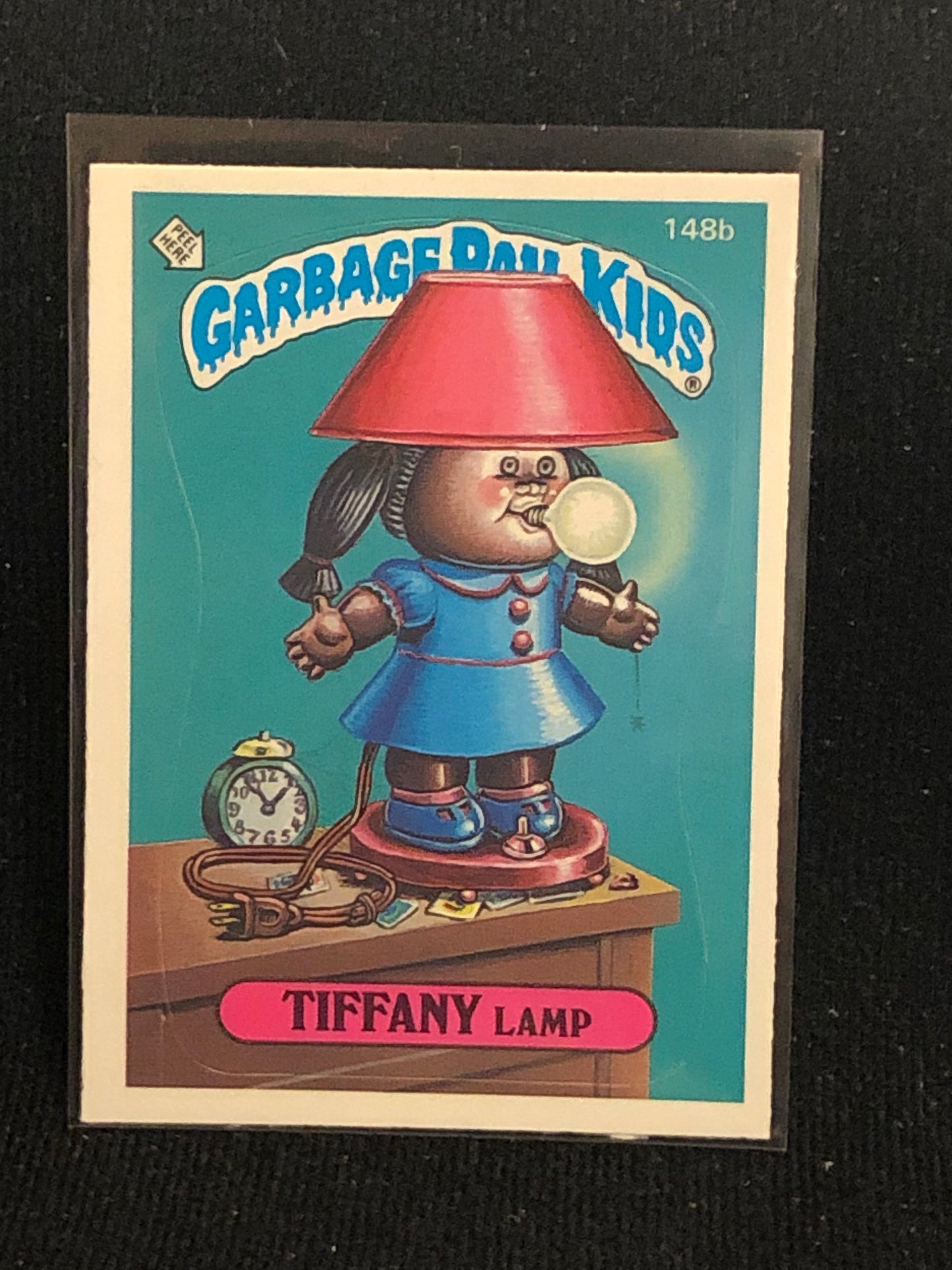 Garbage Pail Kids Original Series 4 (os4) 148b Tiffany Lamp