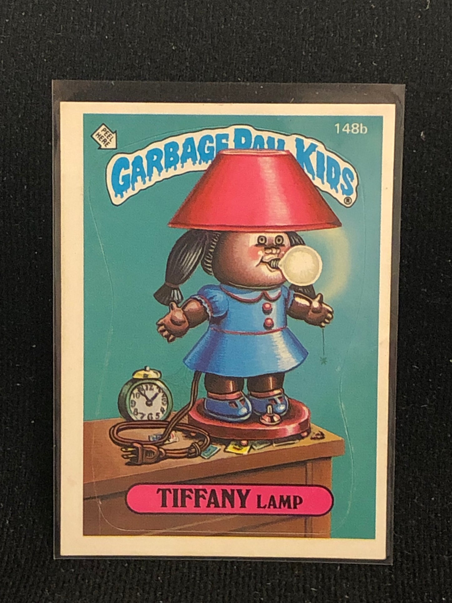 Garbage Pail Kids Original Series 4 (os4) 148b Tiffany Lamp