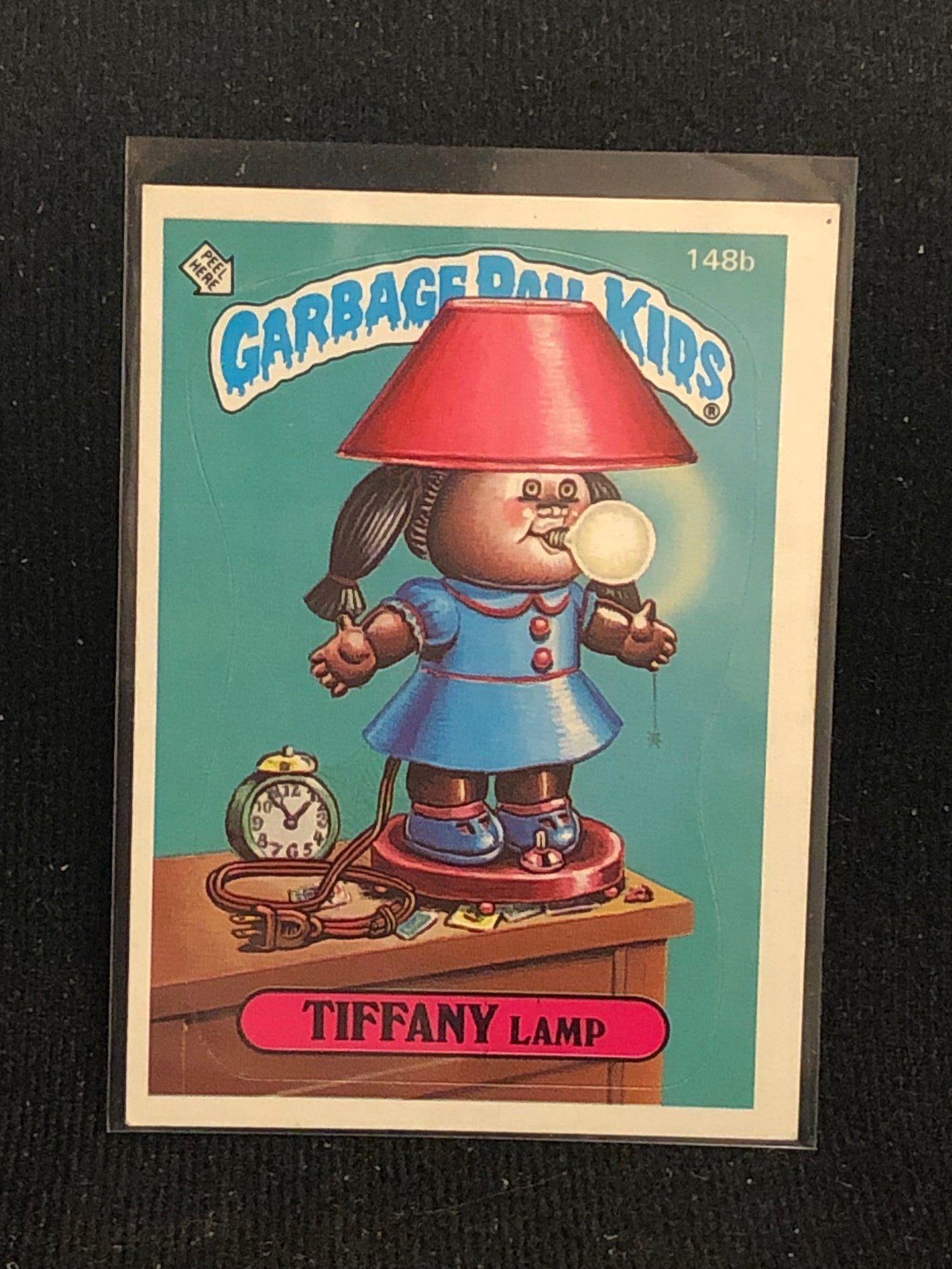 Garbage Pail Kids Original Series 4 (os4) 148b Tiffany Lamp