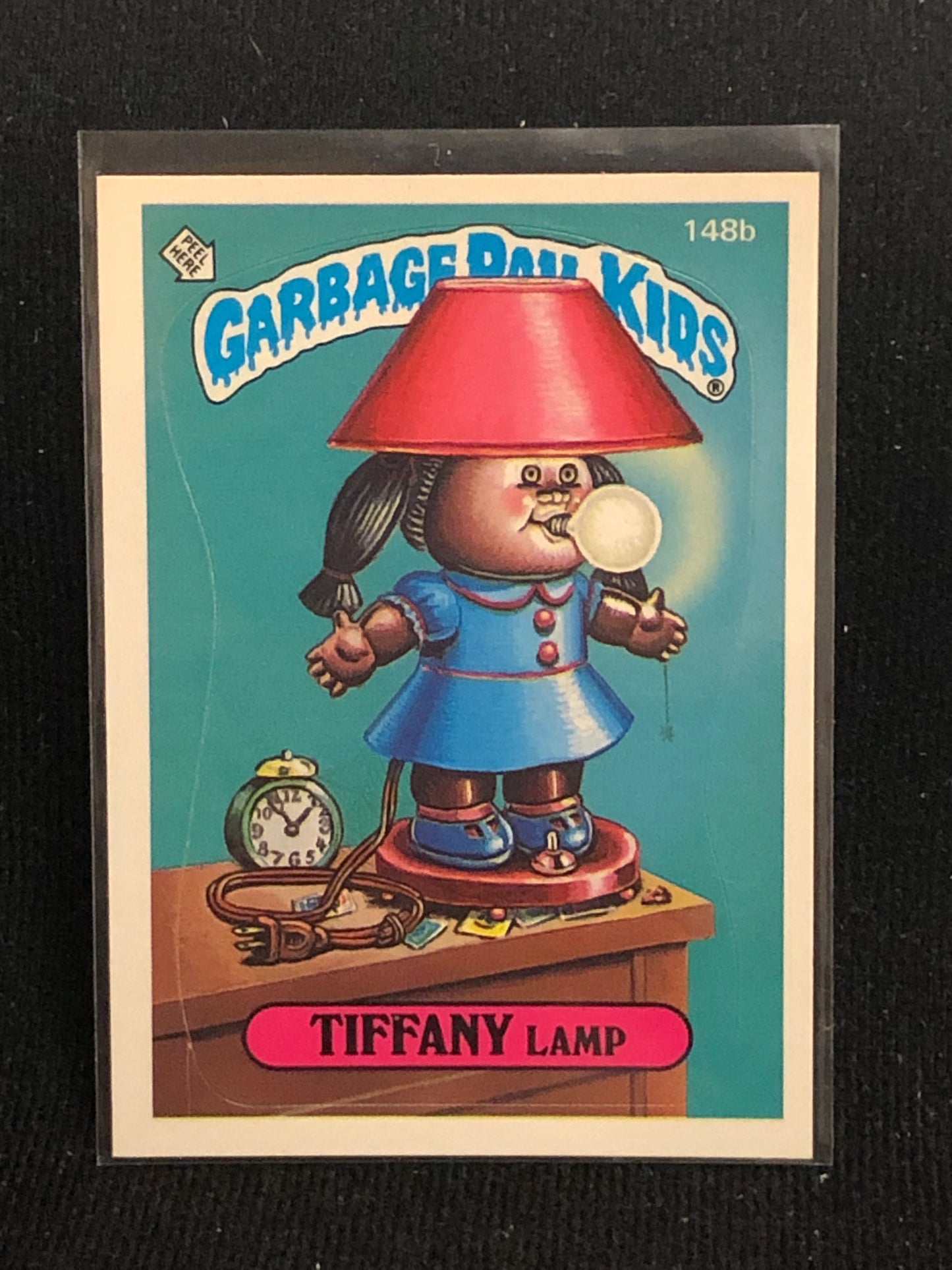 Garbage Pail Kids Original Series 4 (os4) 148b Tiffany Lamp