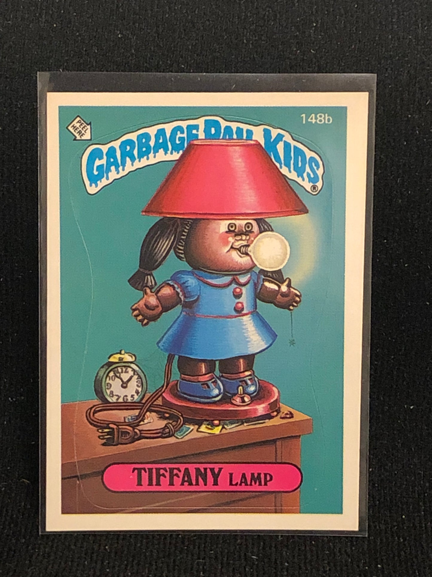 Garbage Pail Kids Original Series 4 (os4) 148b Tiffany Lamp