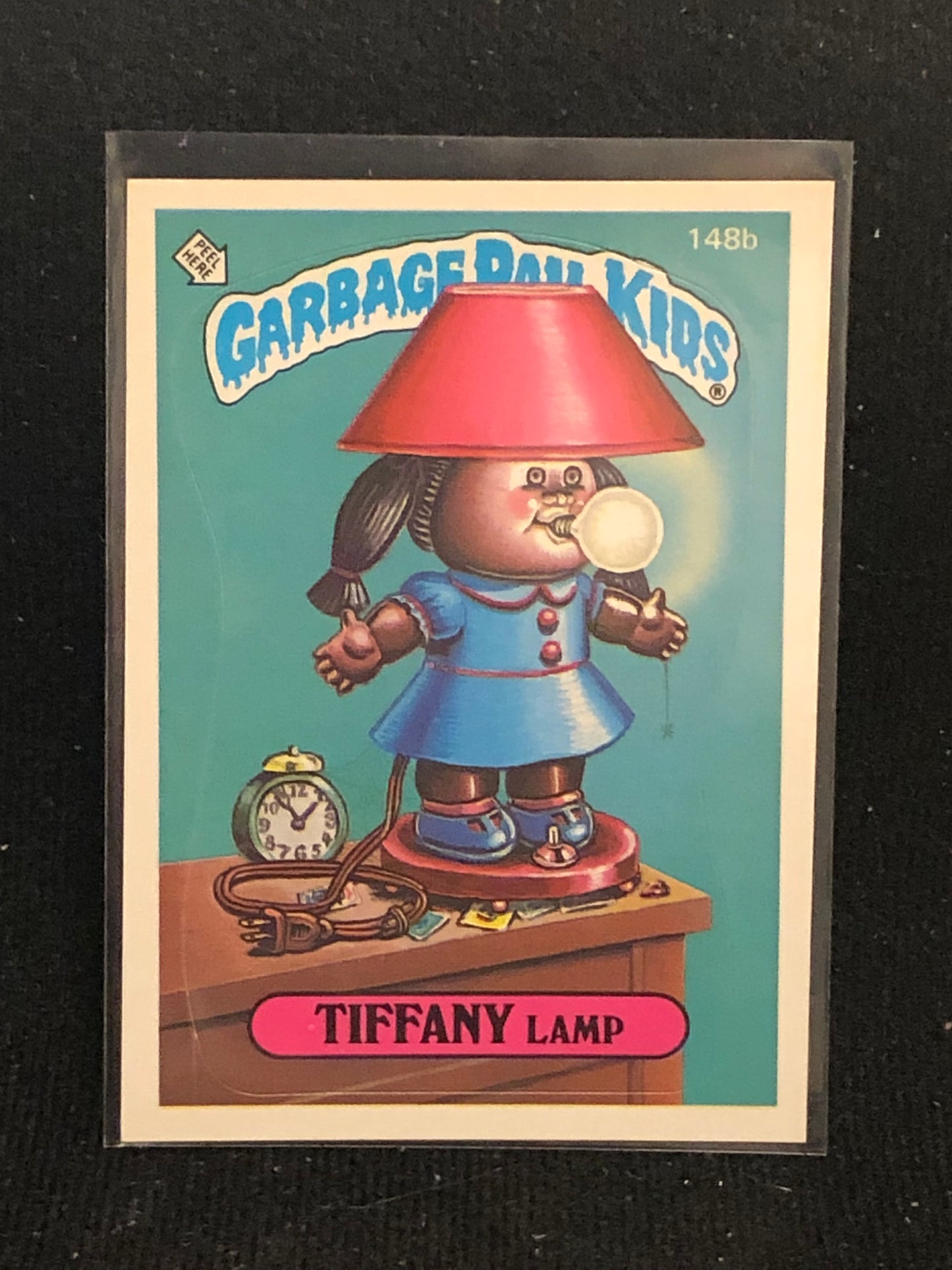 Garbage Pail Kids Original Series 4 (os4) 148b Tiffany Lamp