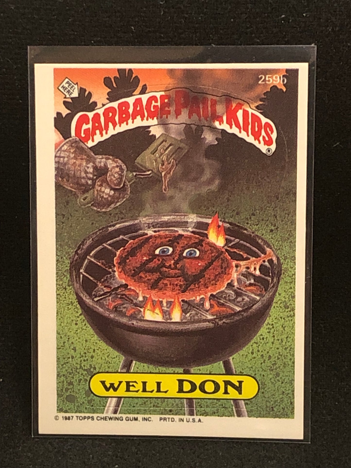 Garbage Pail Kids Original Series 7 (os7) 259b Well Don