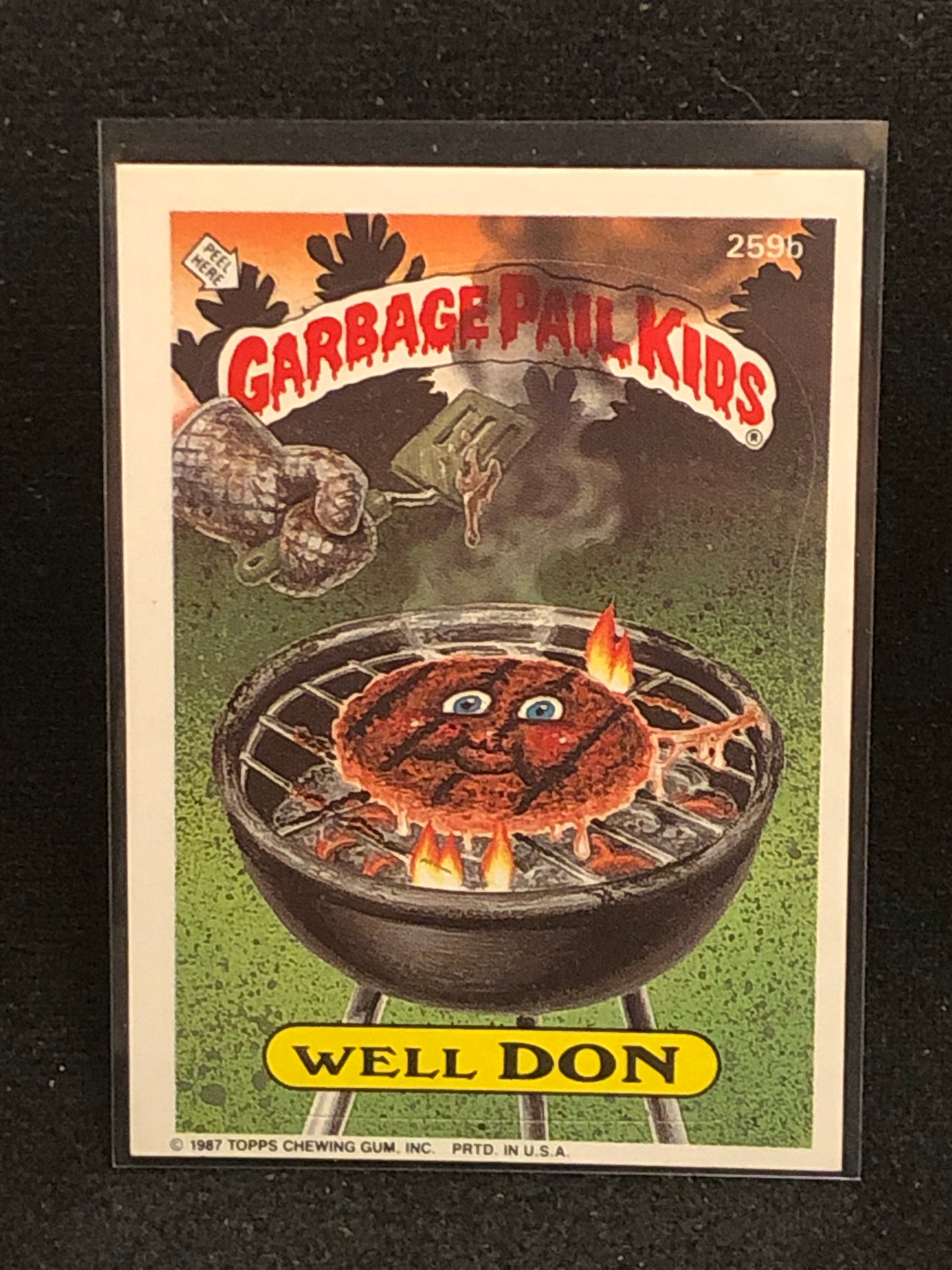 Garbage Pail Kids Original Series 7 (os7) 259b Well Don