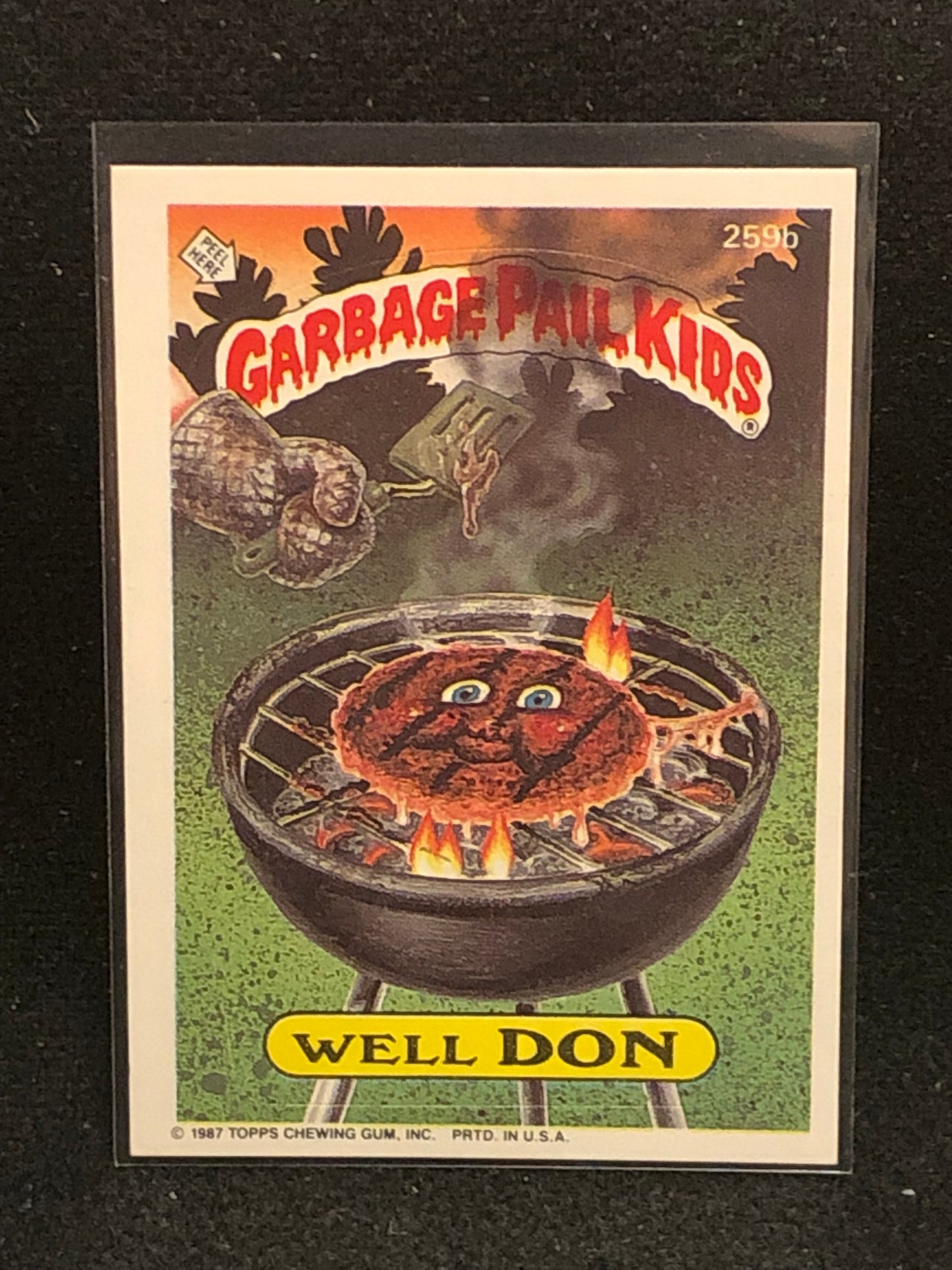 Garbage Pail Kids Original Series 7 (os7) 259b Well Don