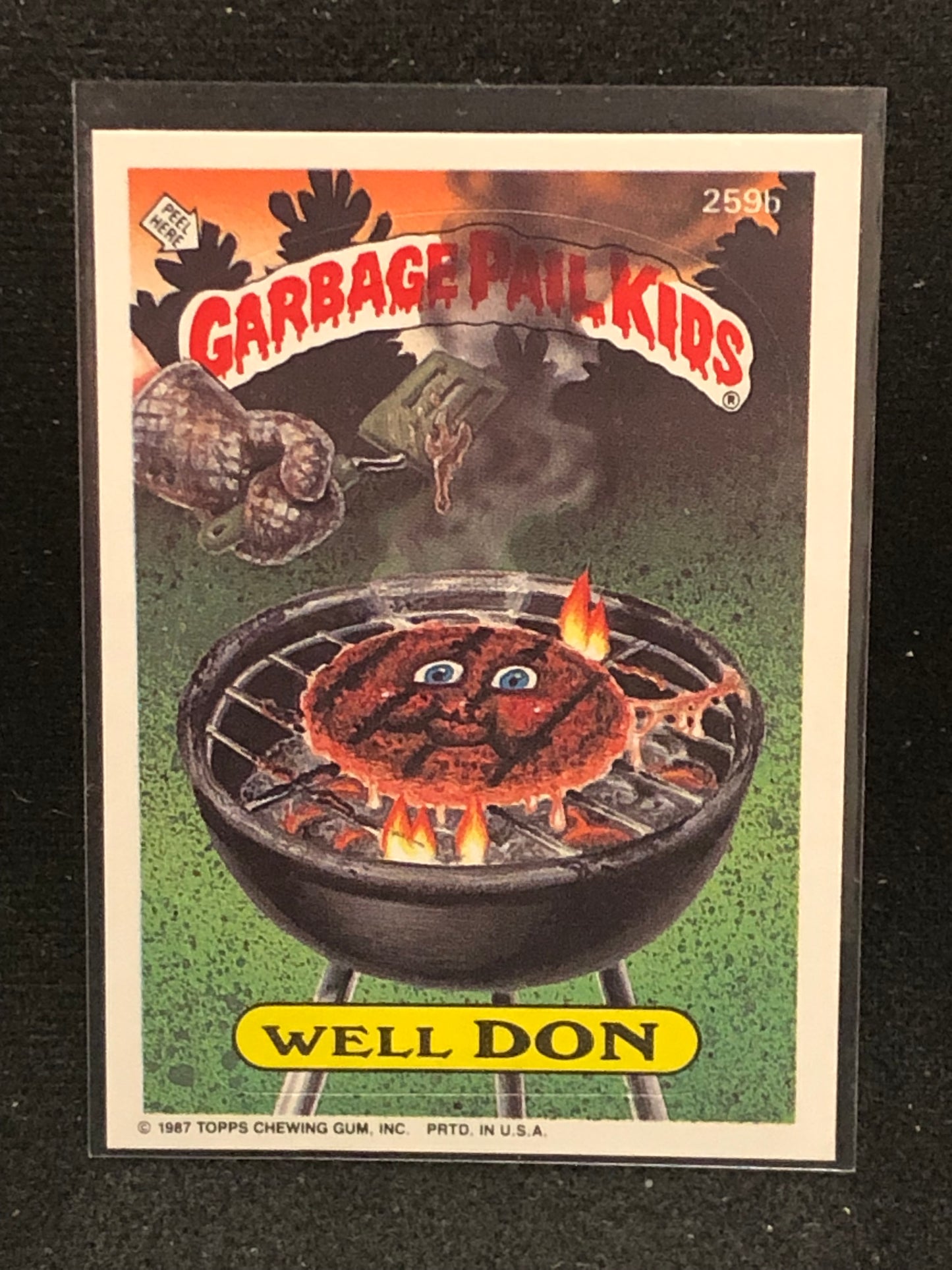 Garbage Pail Kids Original Series 7 (os7) 259b Well Don