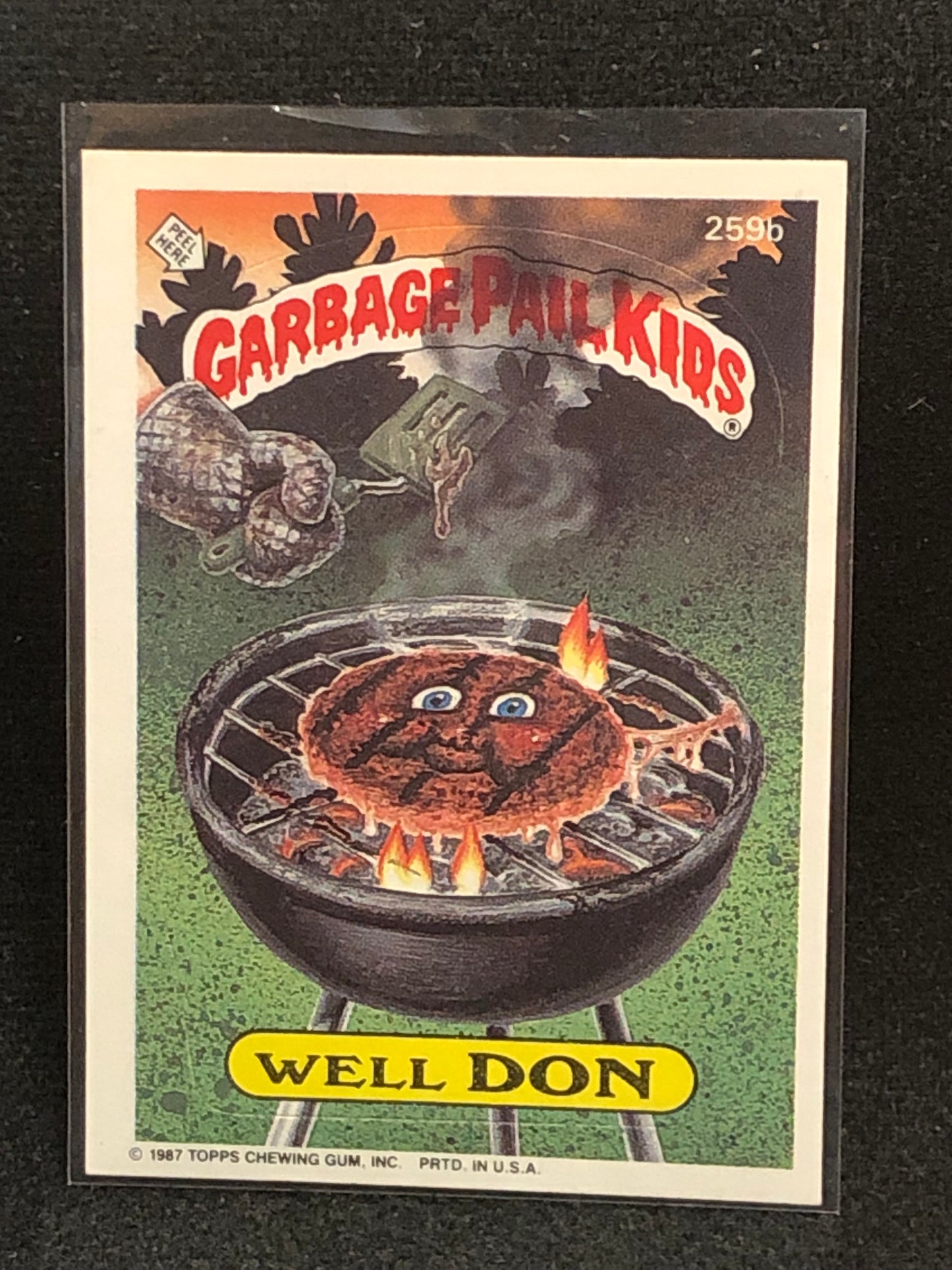 Garbage Pail Kids Original Series 7 (os7) 259b Well Don