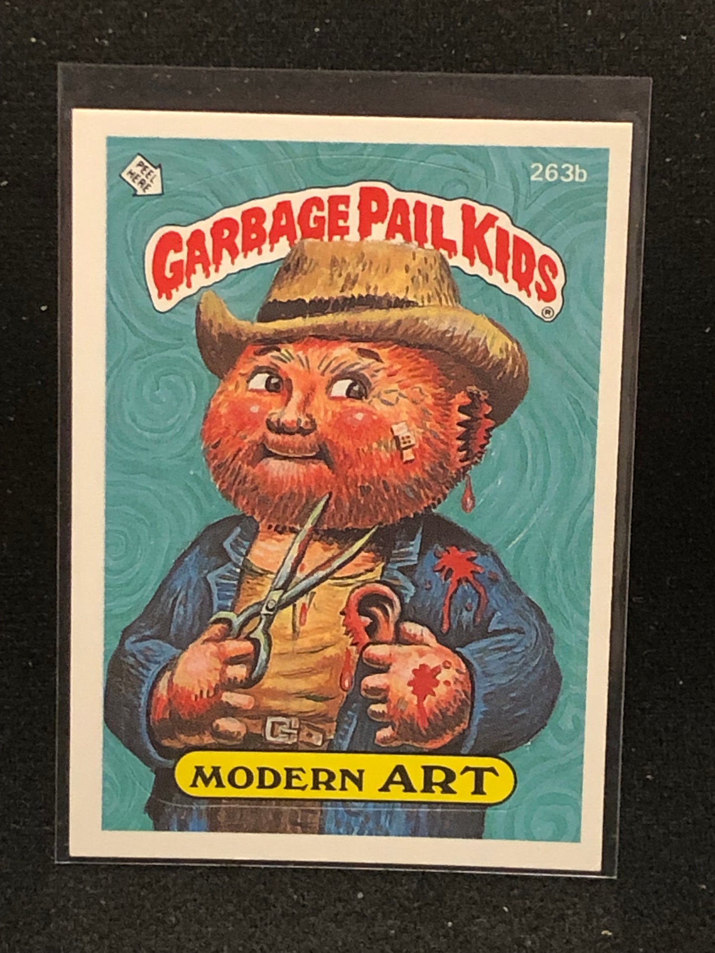 Garbage Pail Kids Original Series 7 (os7) 263b Modern Art